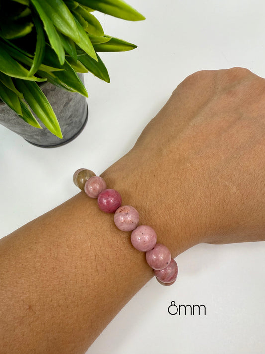 Rhodochrosite Bracelets - 8mm