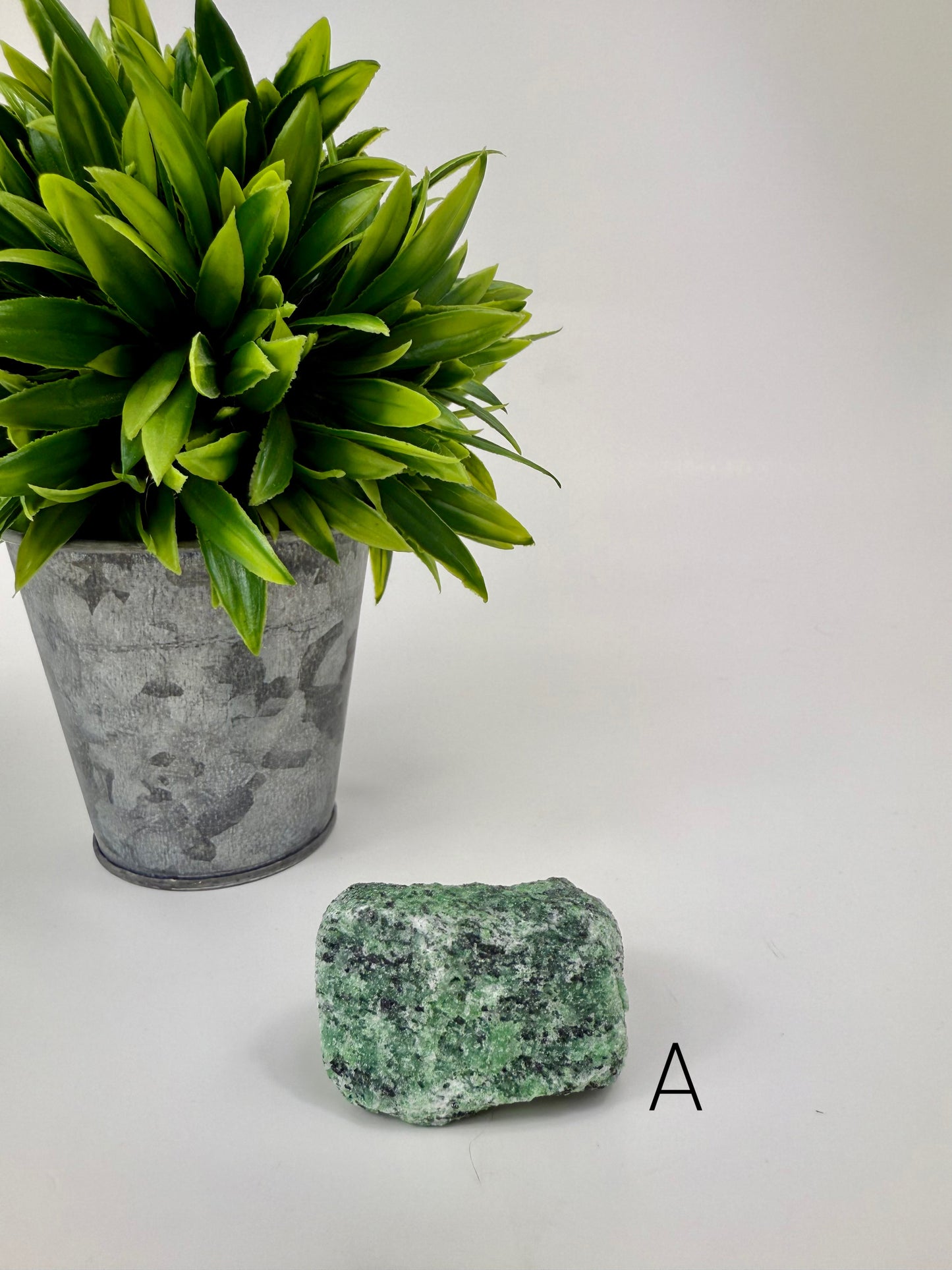 Ruby in Zoisite Raw Specimen - A