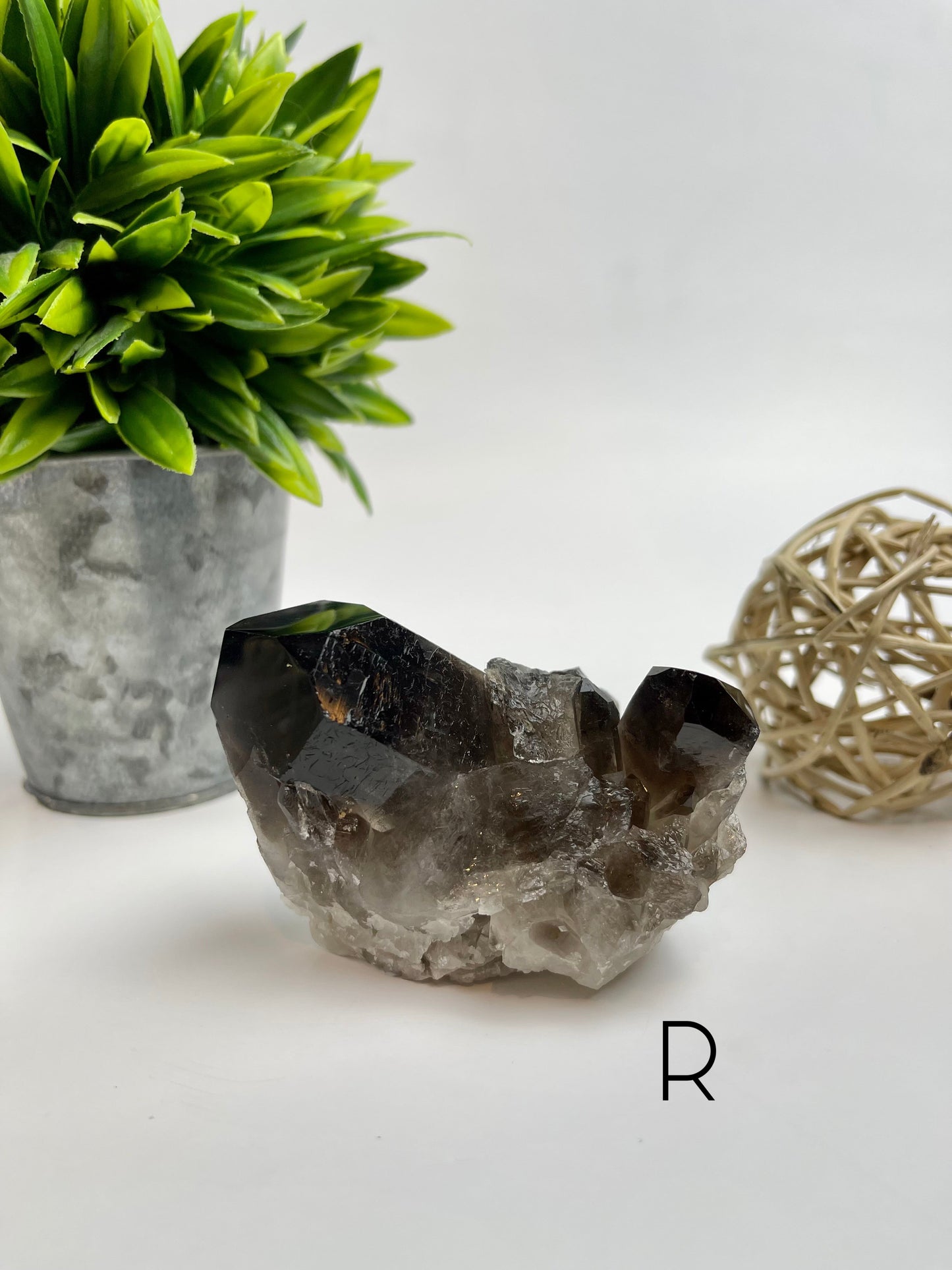 Smokey Quartz Raw Cluster - R