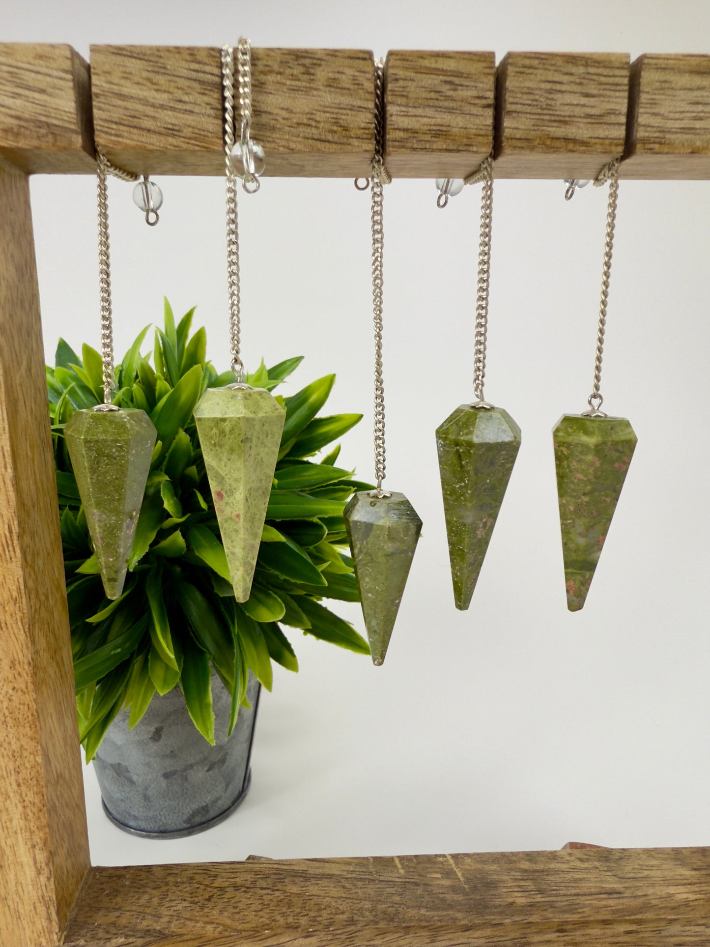 Unakite Pendulums