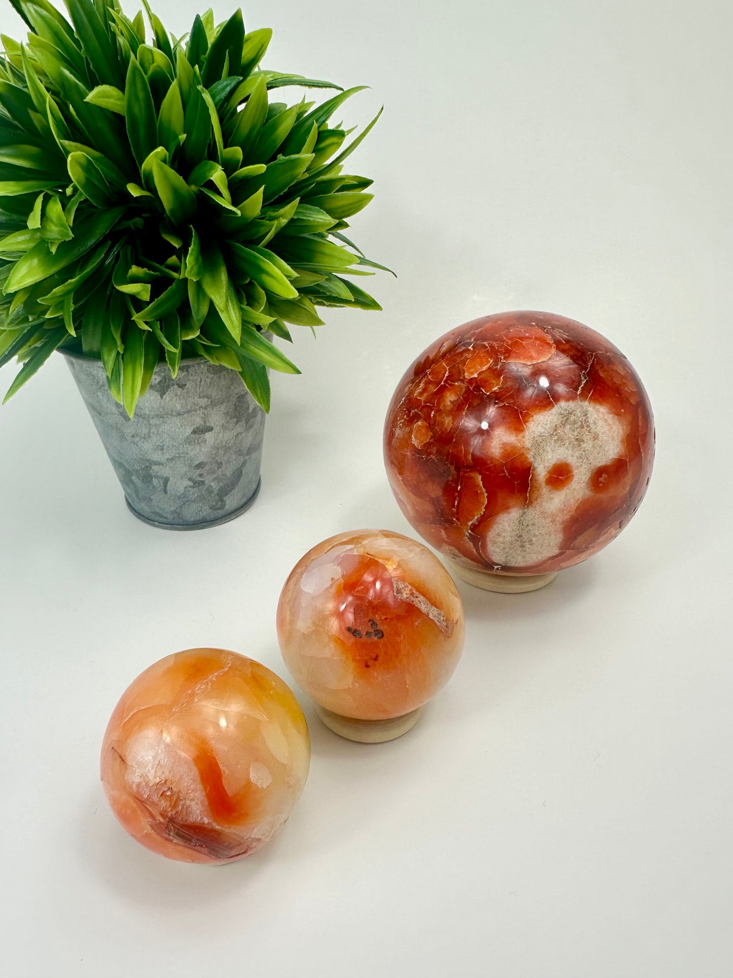 Carnelian Spheres