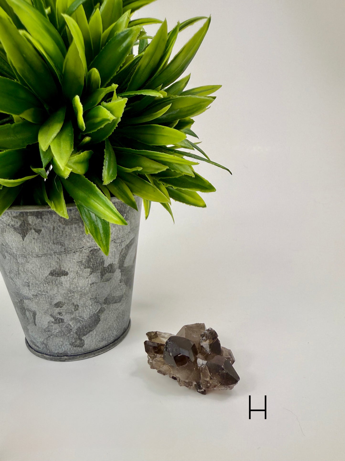 Smokey Quartz Raw Cluster - H