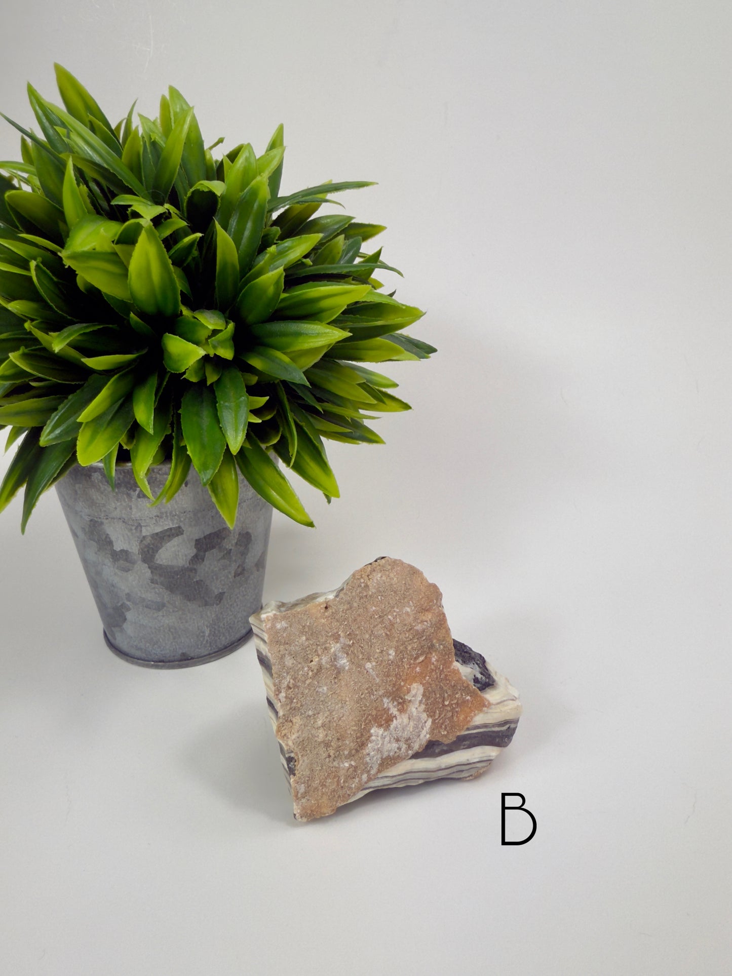 Zebra Calcite Raw Specimen B