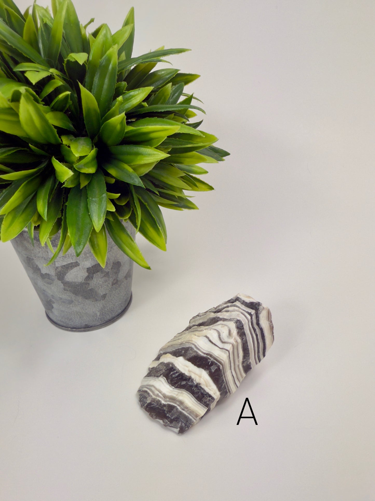 Zebra Calcite Raw Specimen A