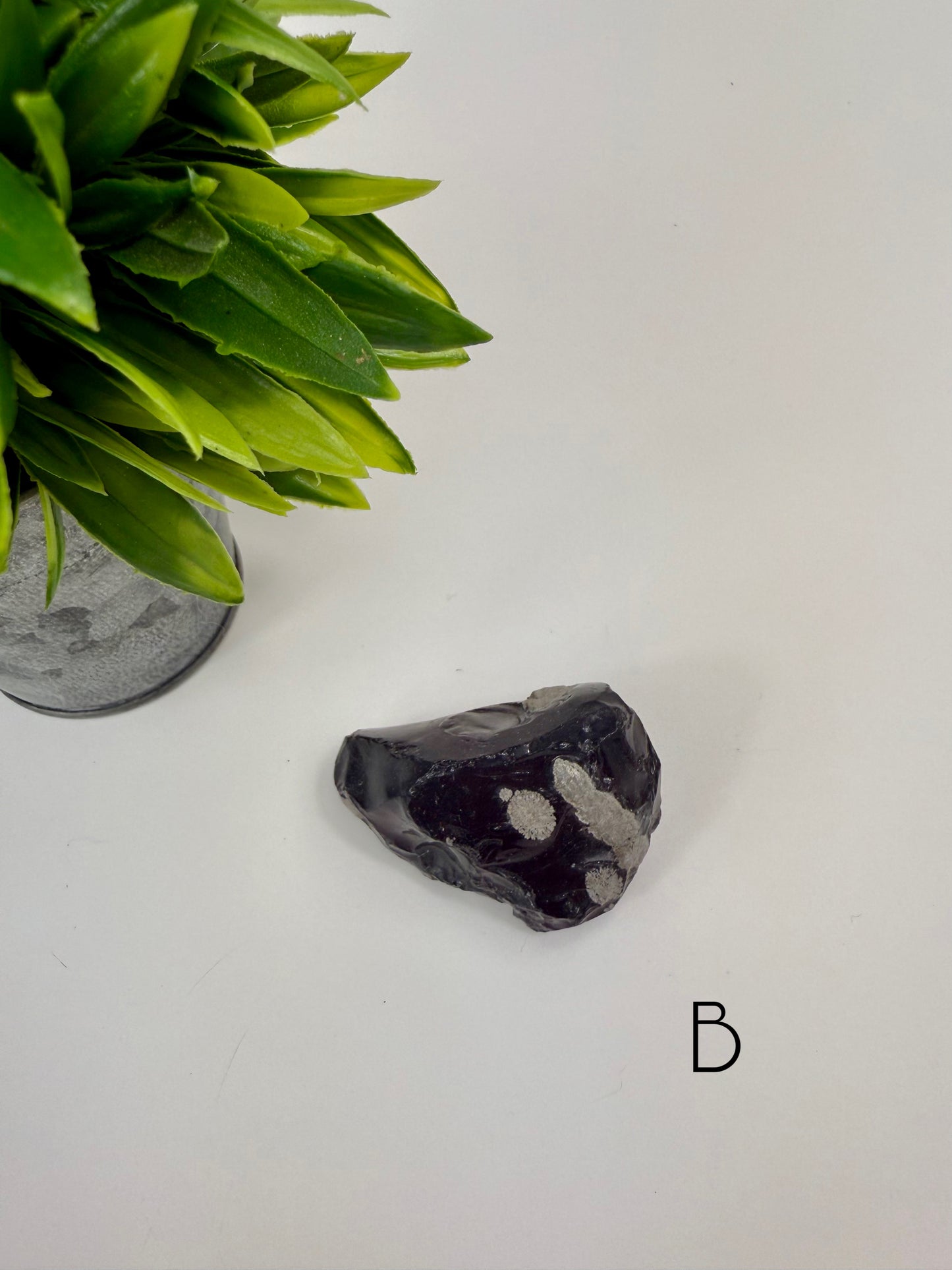 Snowflake Obsidian Raw Specimen - B
