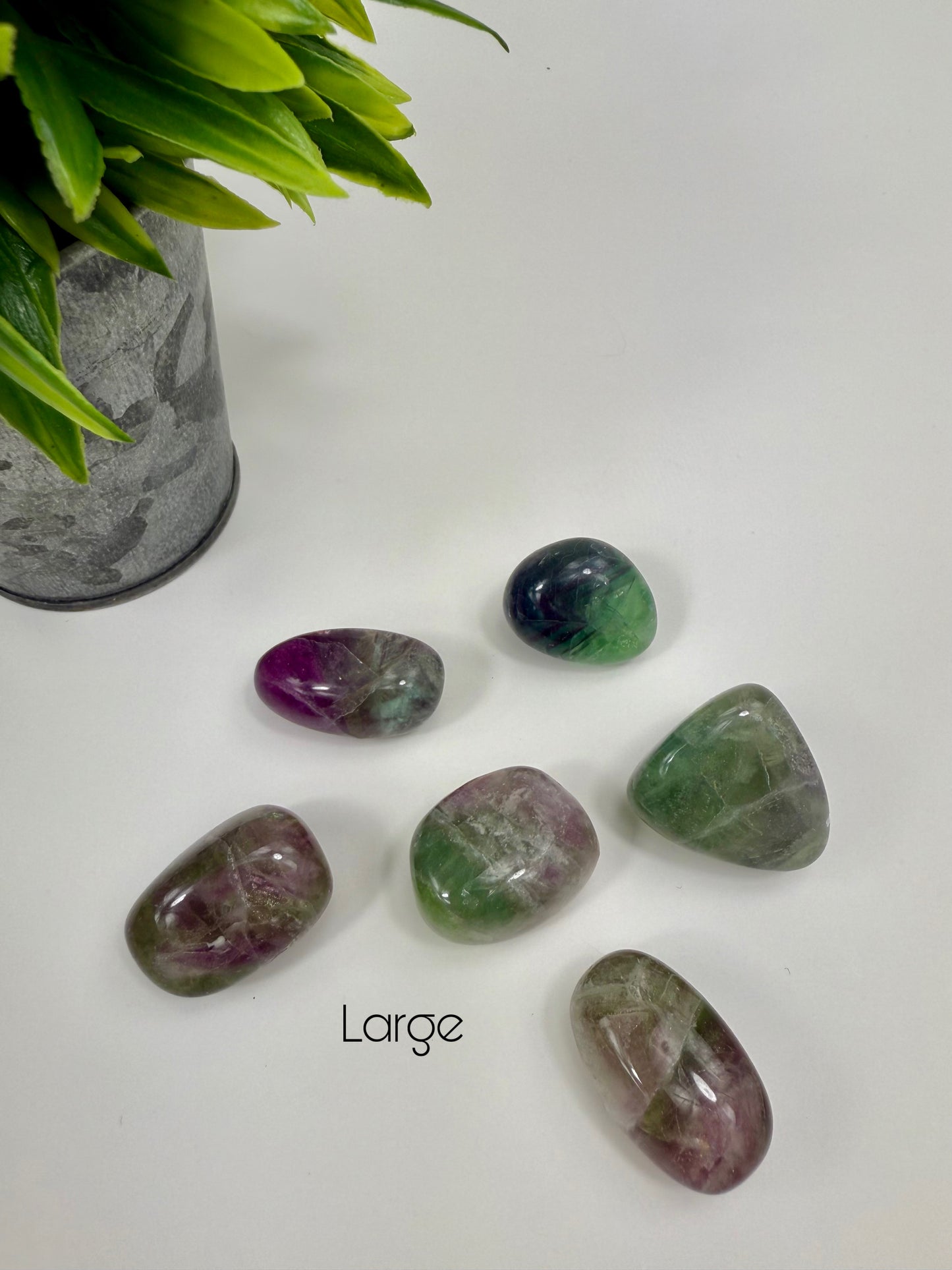 Rainbow Fluorite Tumbles - Large
