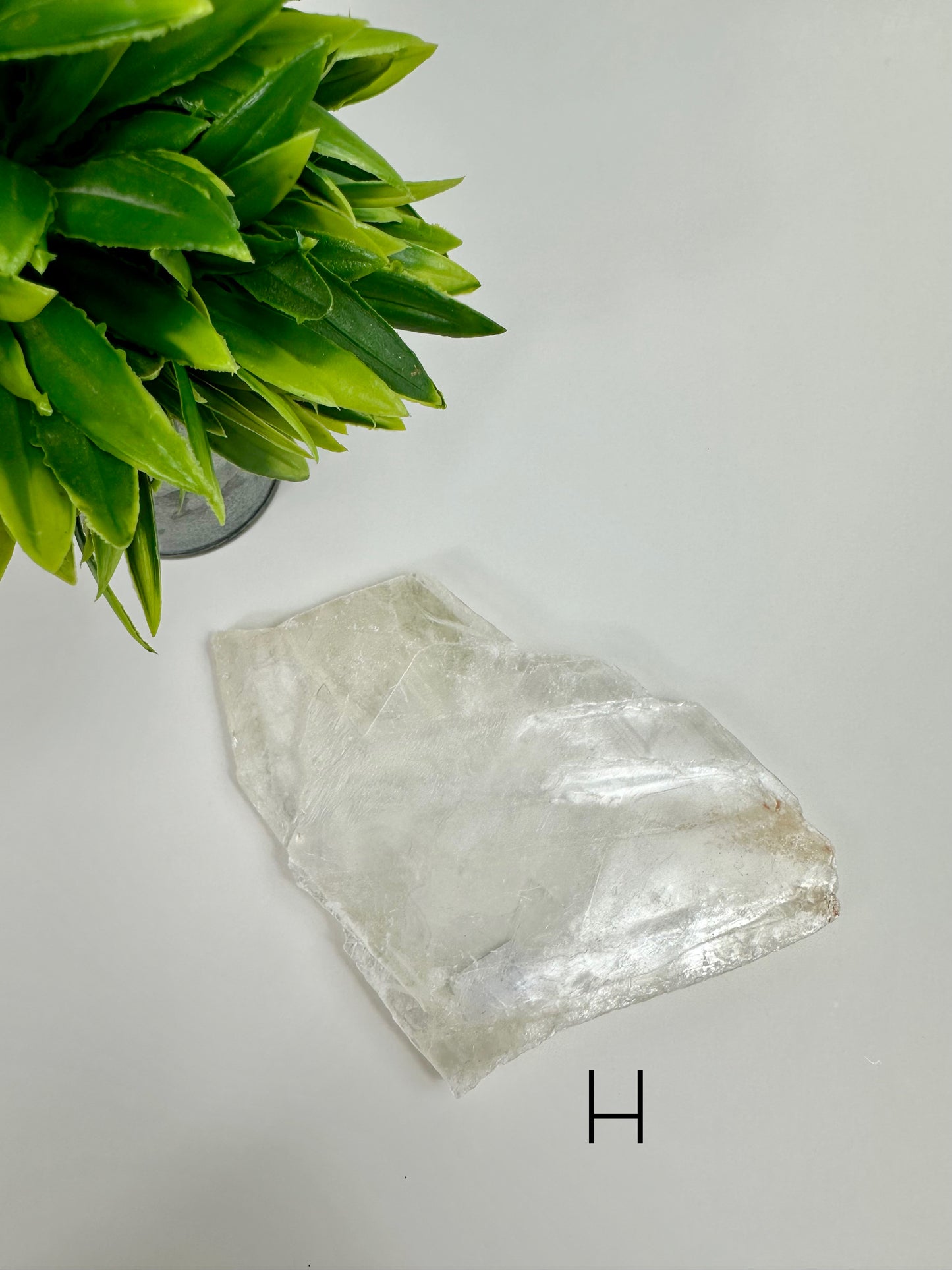 Golden Phantom Healer Selenite Raw Specimen - H