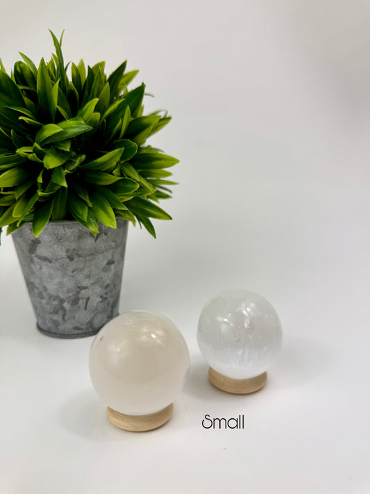 Selenite Spheres - Small