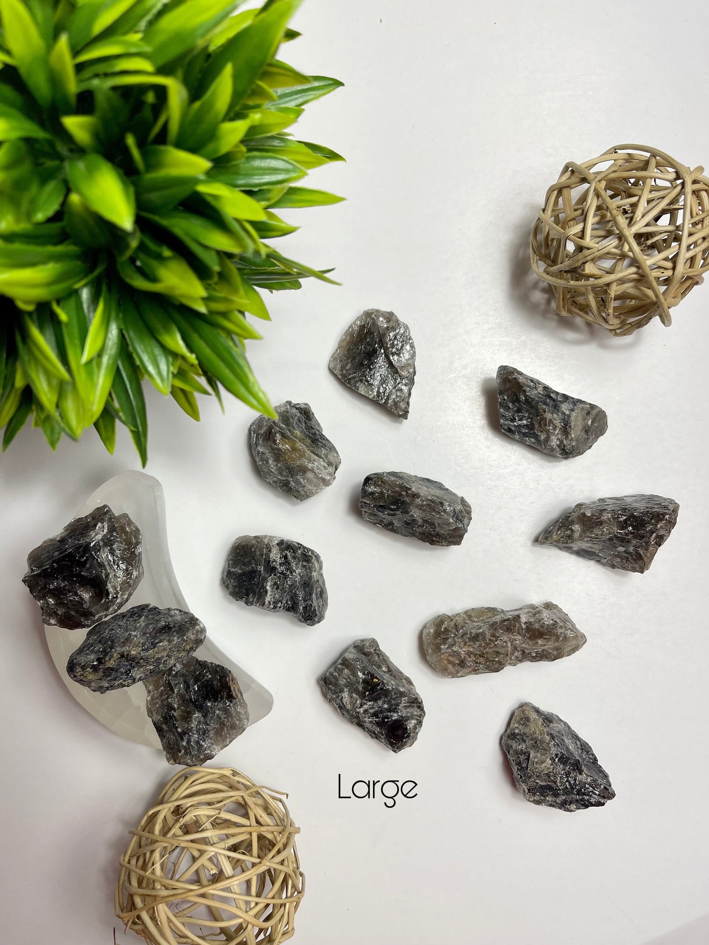 Smokey Quartz Raw Pieces - Large