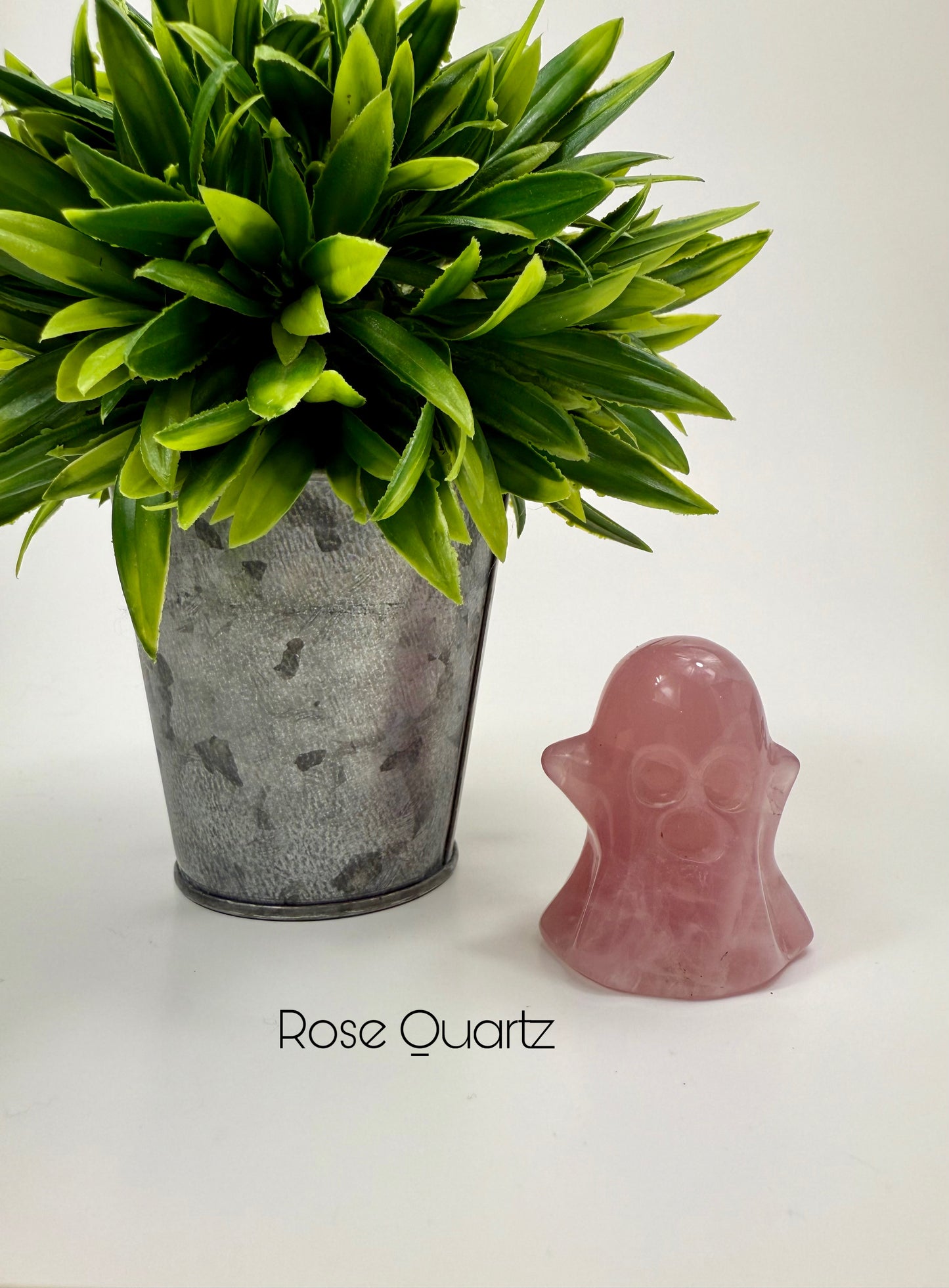 Rose Quartz Crystal Ghosts