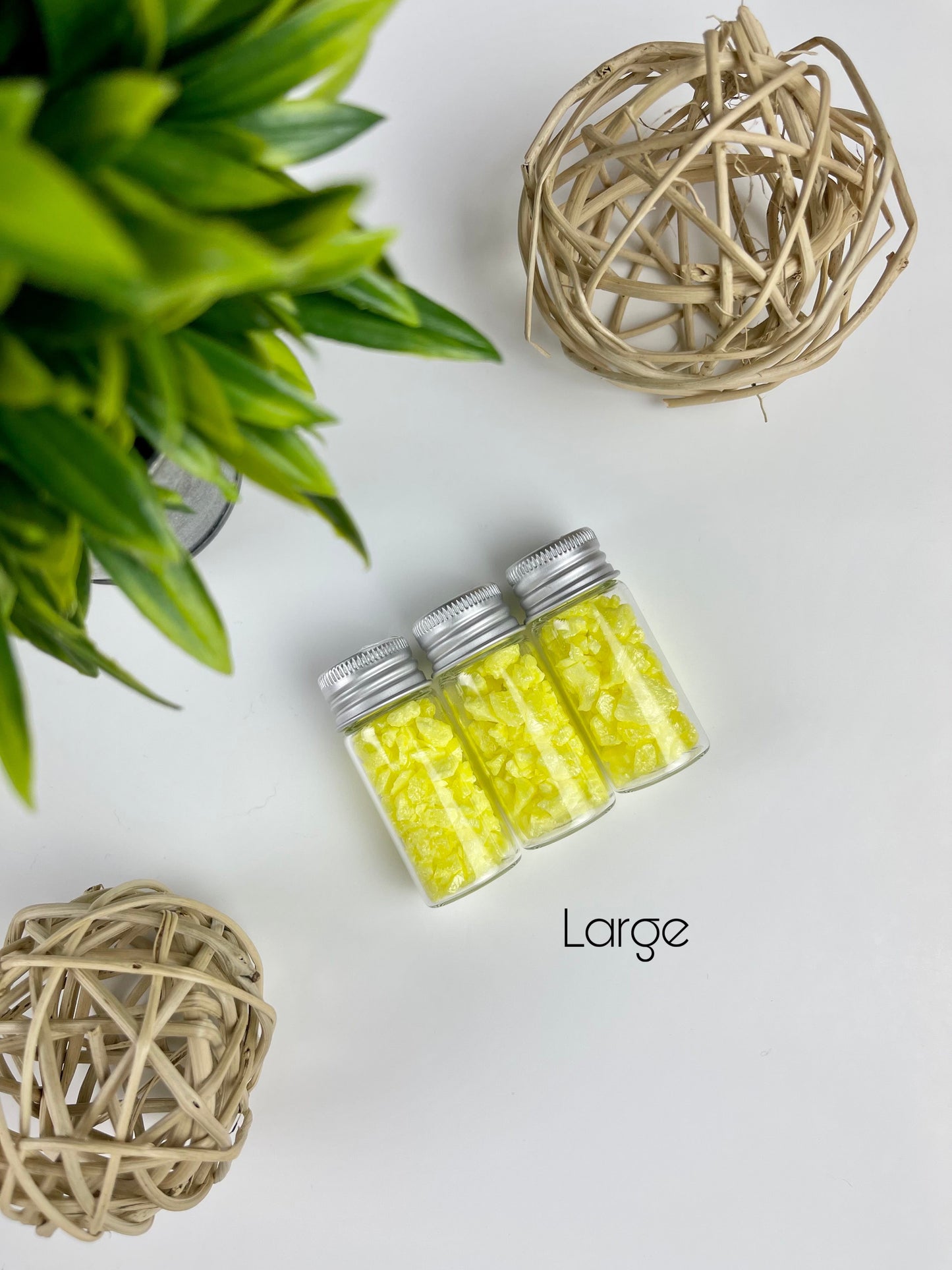 Sulphur Crystal Chip Bottles - Large