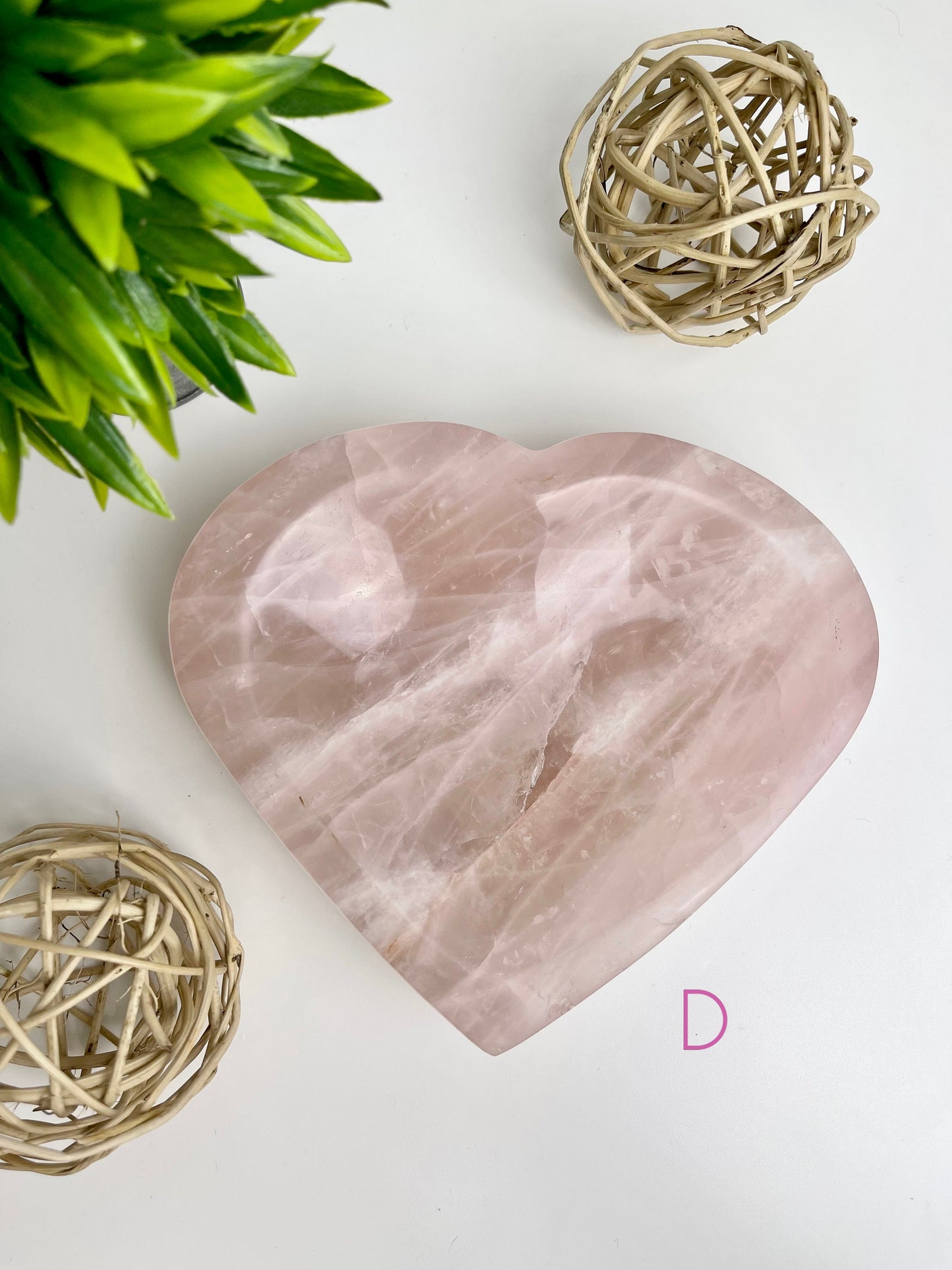 Rose Quartz Bowls - Canadian Crystal Queens