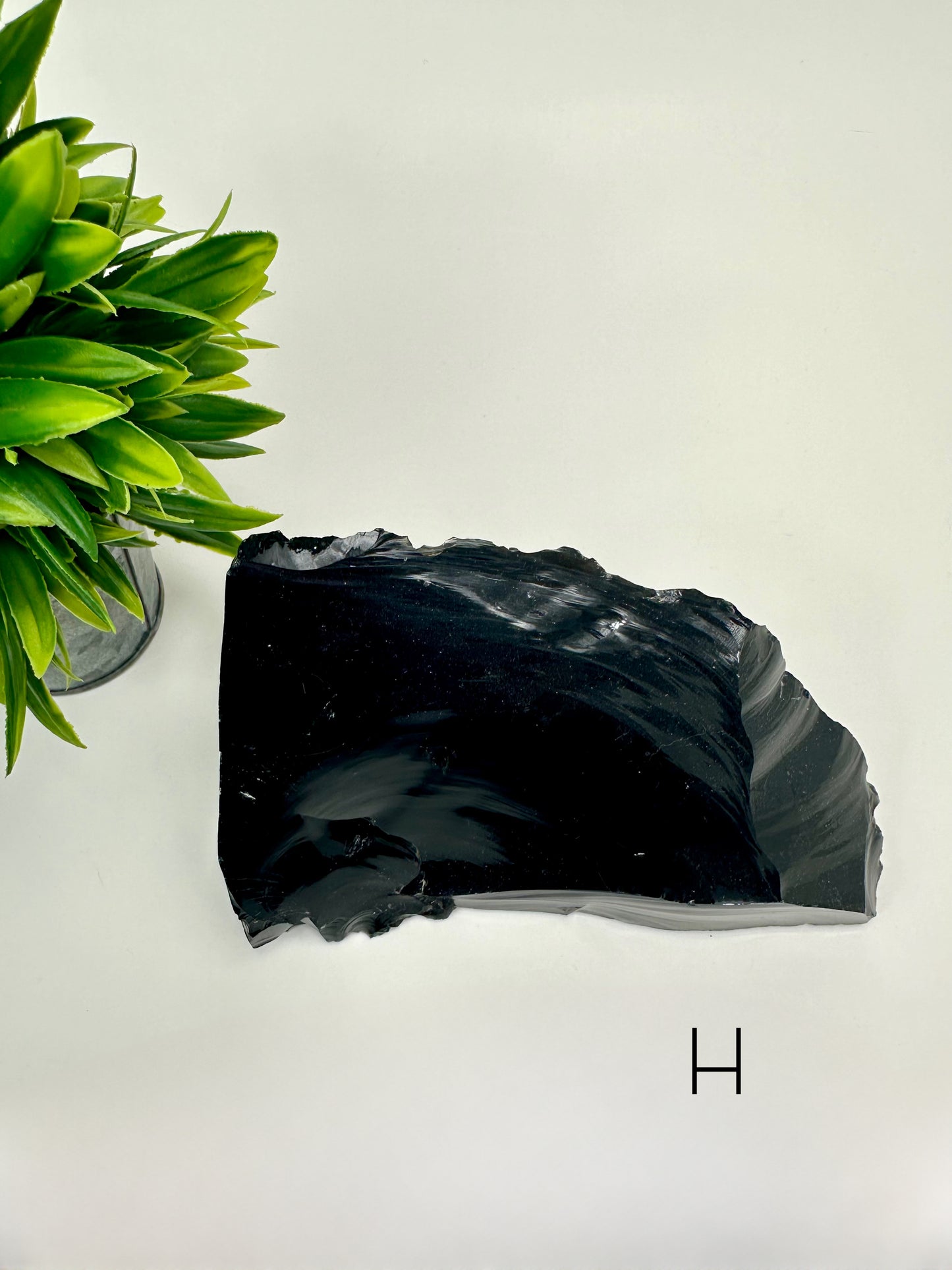 Black Obsidan Raw Specimen - H
