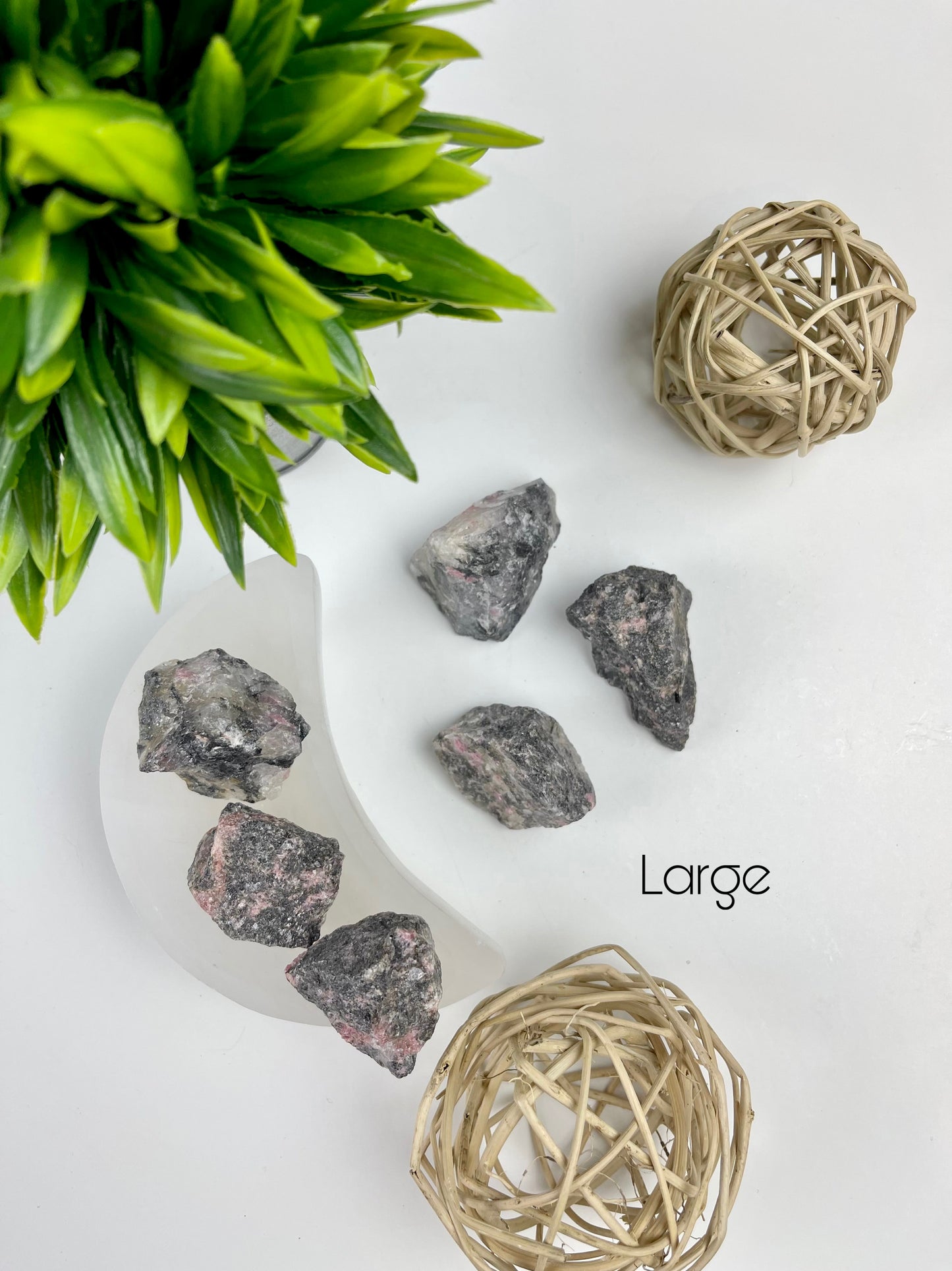 Large Rhodonite Raw Pieces