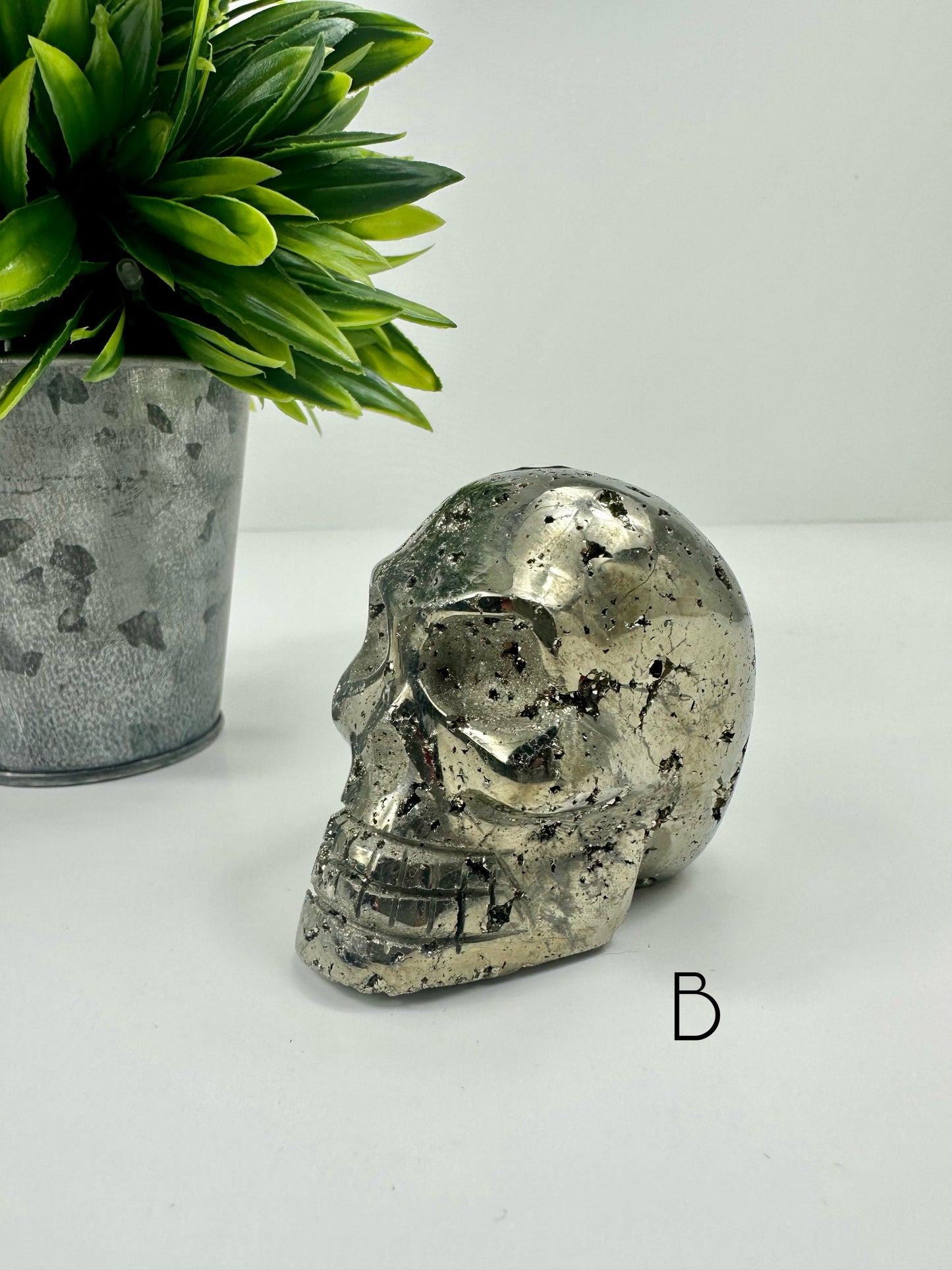 Pyrite Skull B