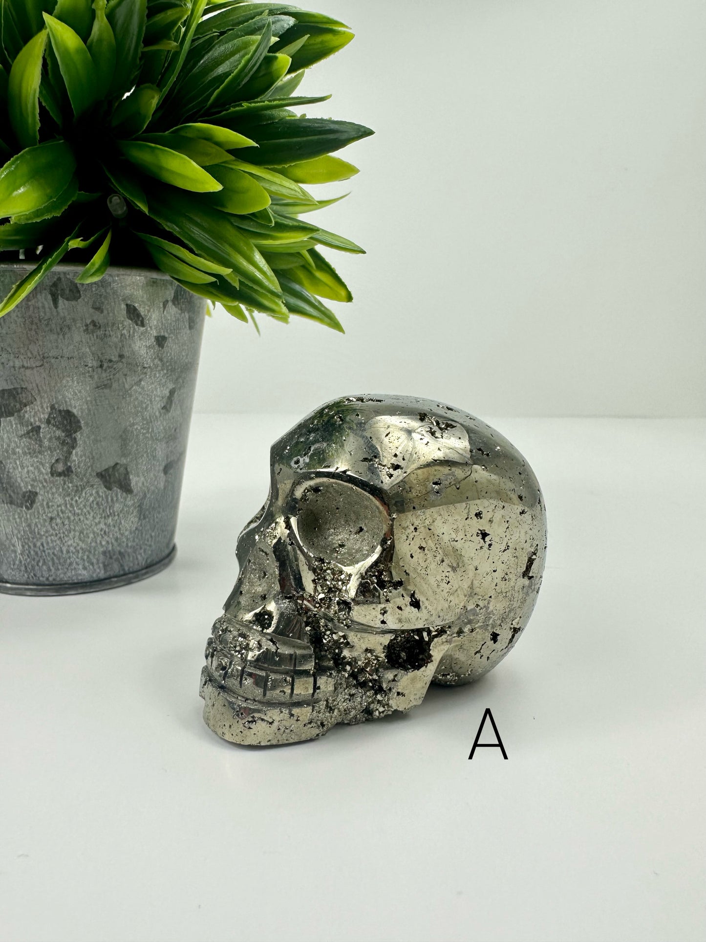 Pyrite Skull A