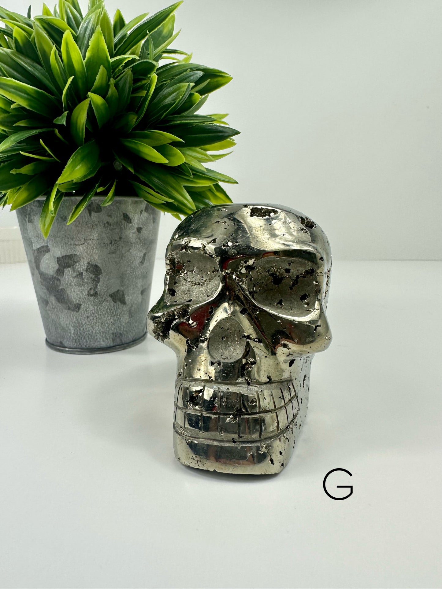 Pyrite Skull G