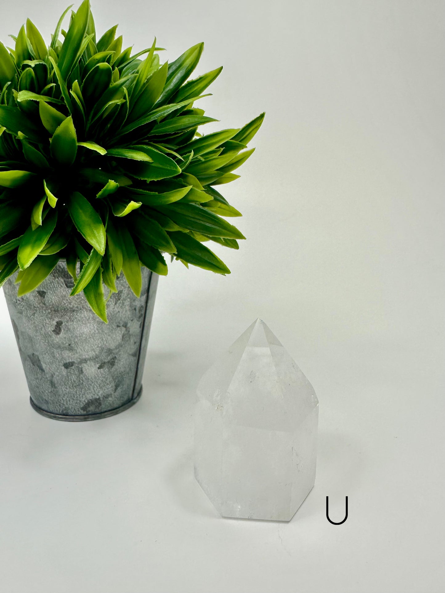 Clear Quartz Tower - U