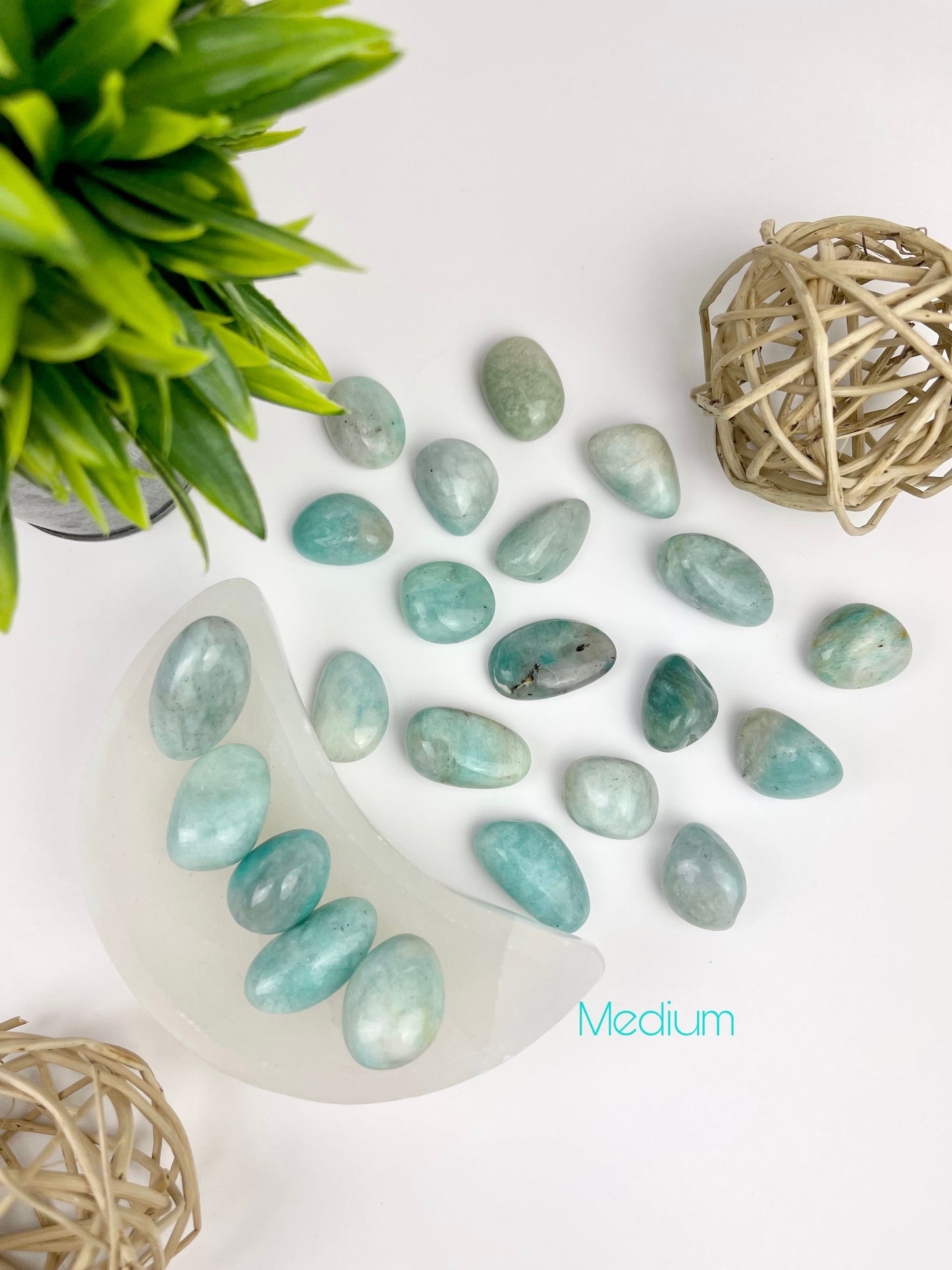 Medium Amazonite Tumbles