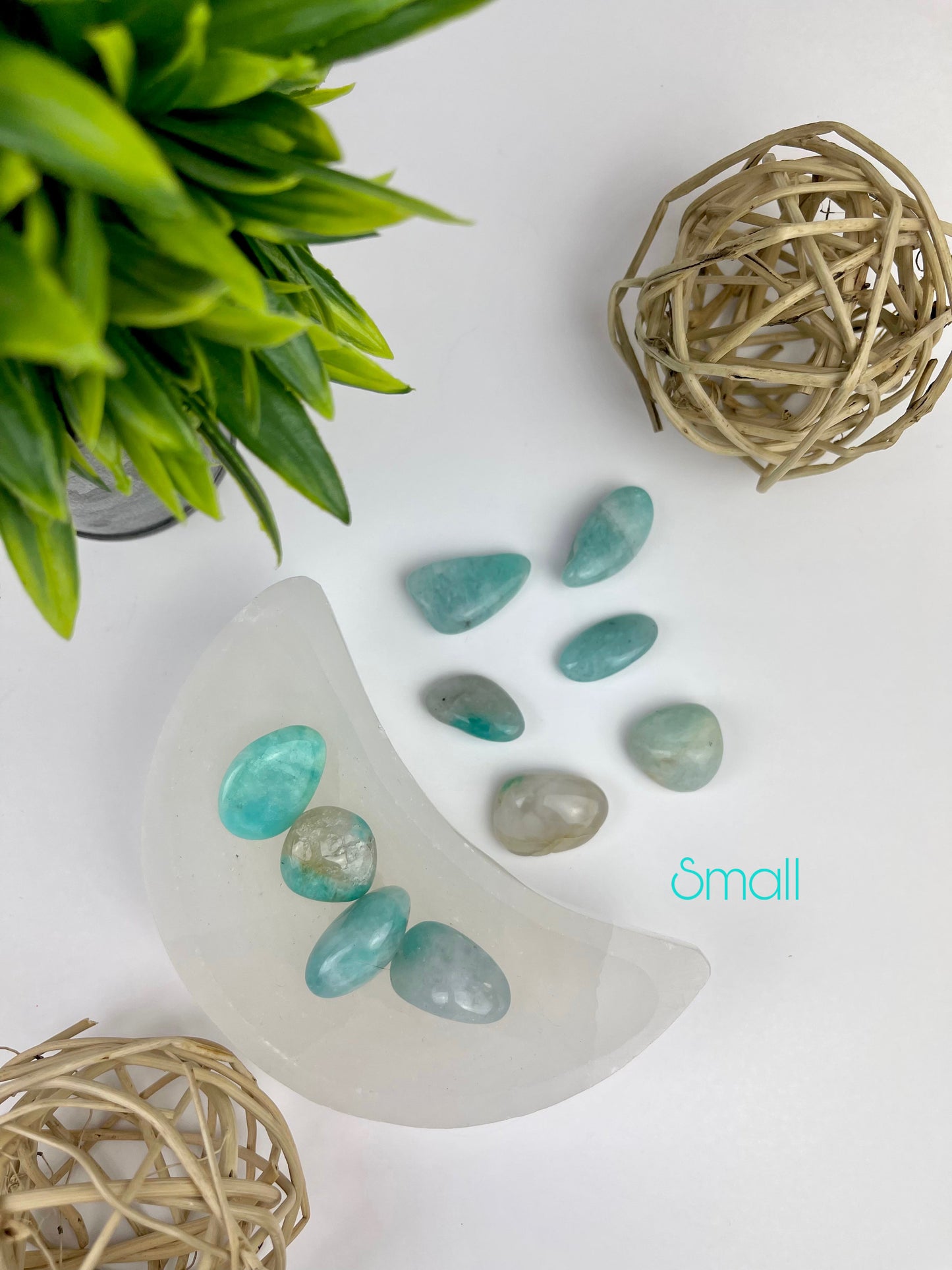 Small Amazonite Tumbles