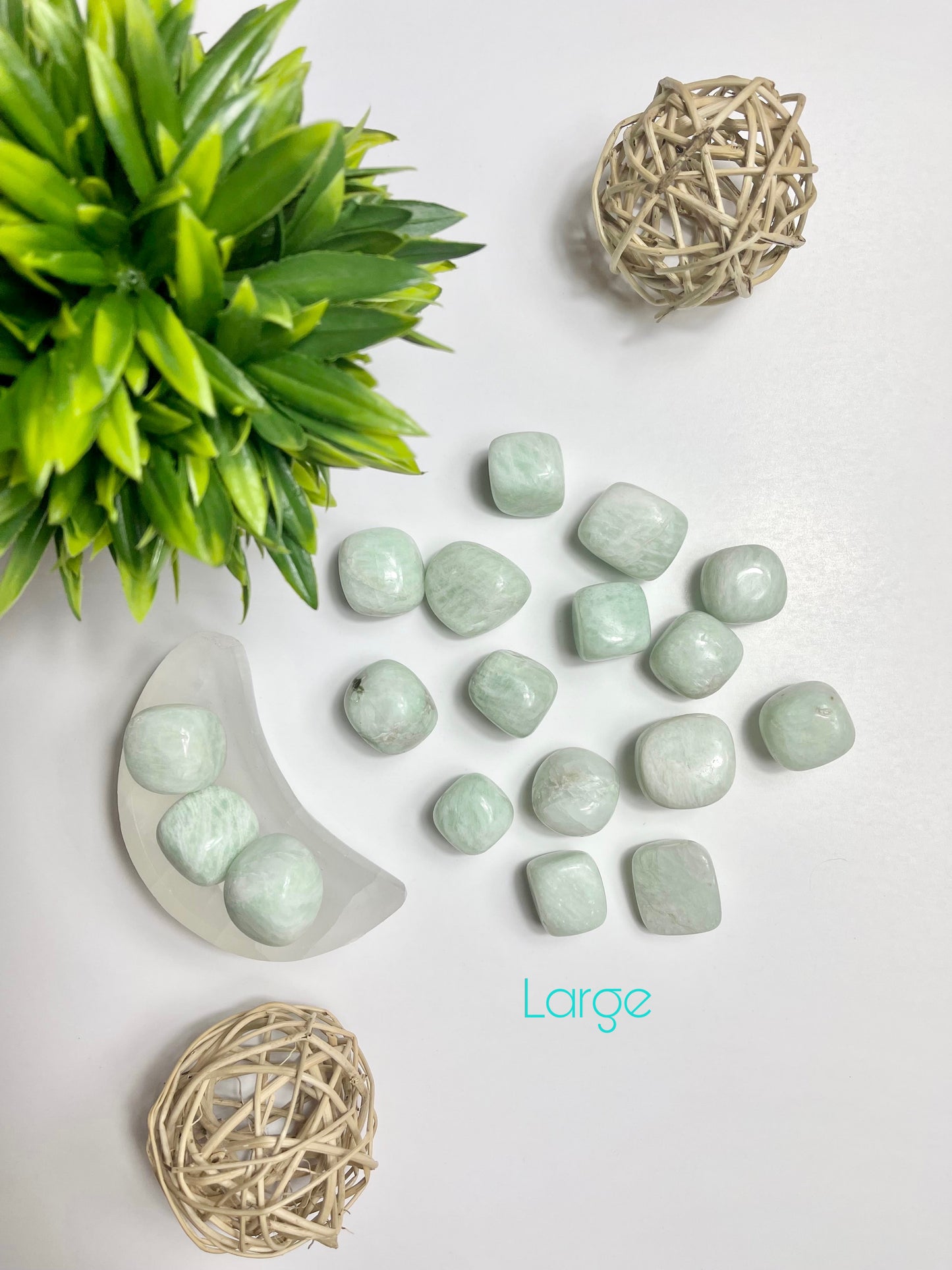 Large Amazonite Tumbles