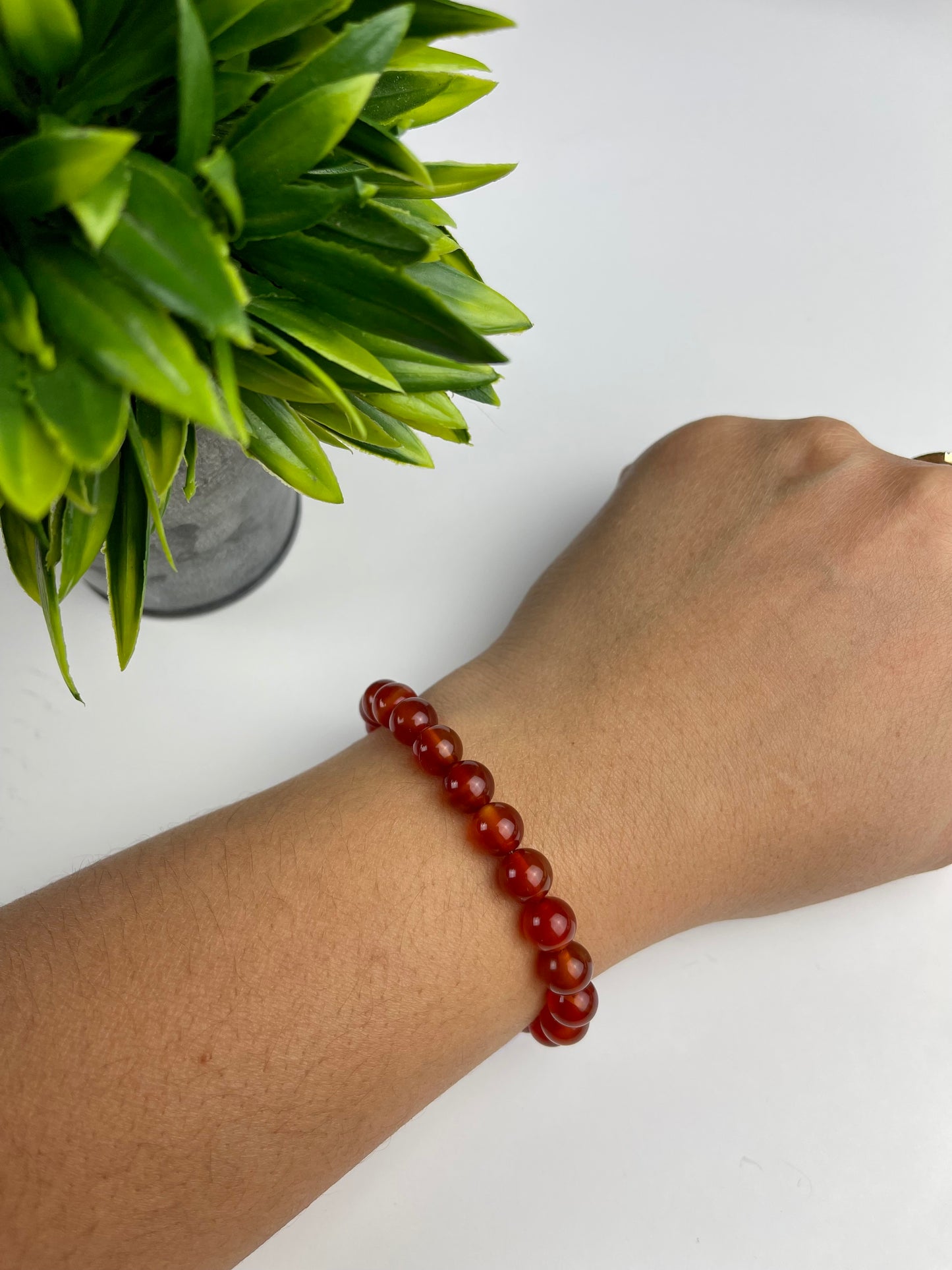 Red Agate Crystal Bracelets