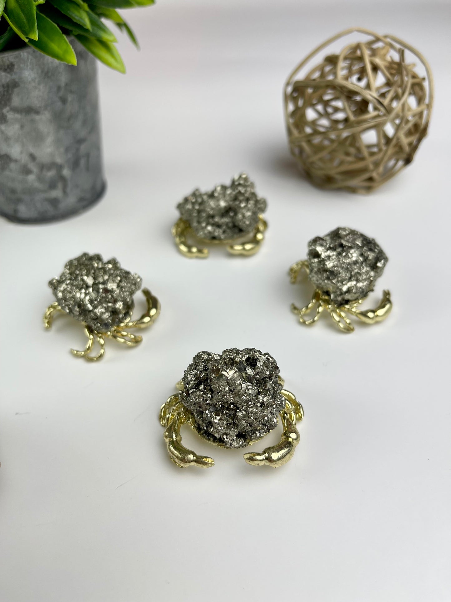 Pyrite Crabs