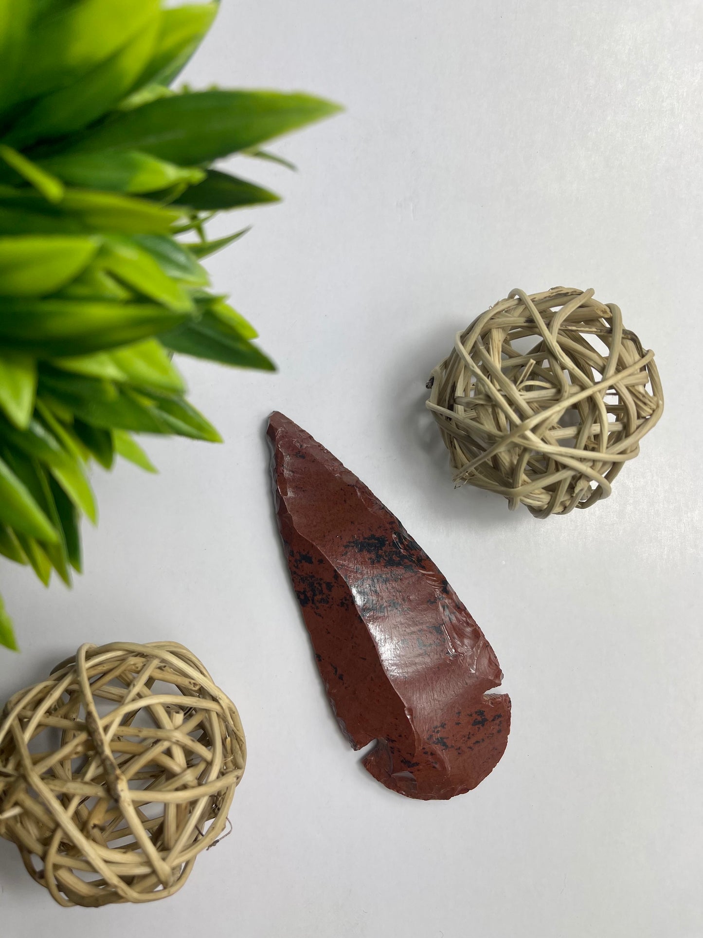 Mahogany Obsidian Arrowhead