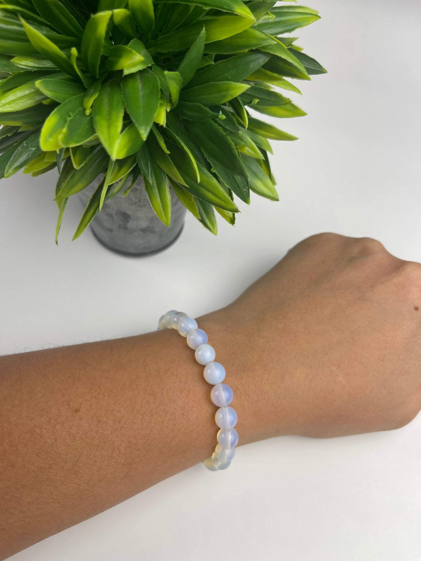 Opalite 8MM Crystal Bracelet
