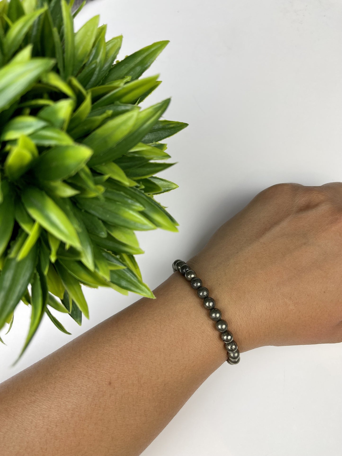 Pyrite 6MM Crystal Bracelets