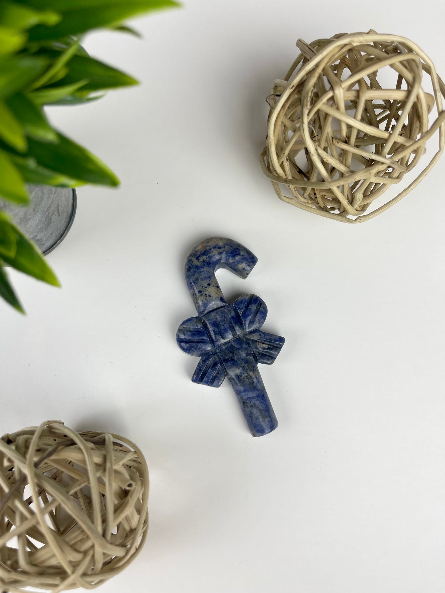 Sodalite Christmas Candycane