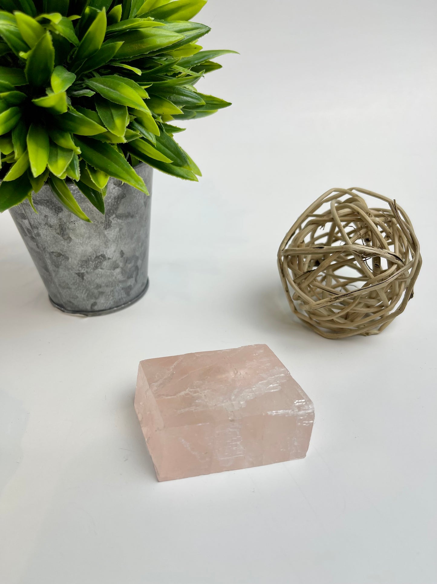 Pink Optical Calcite Specimen #2 - Canadian Crystal Queens