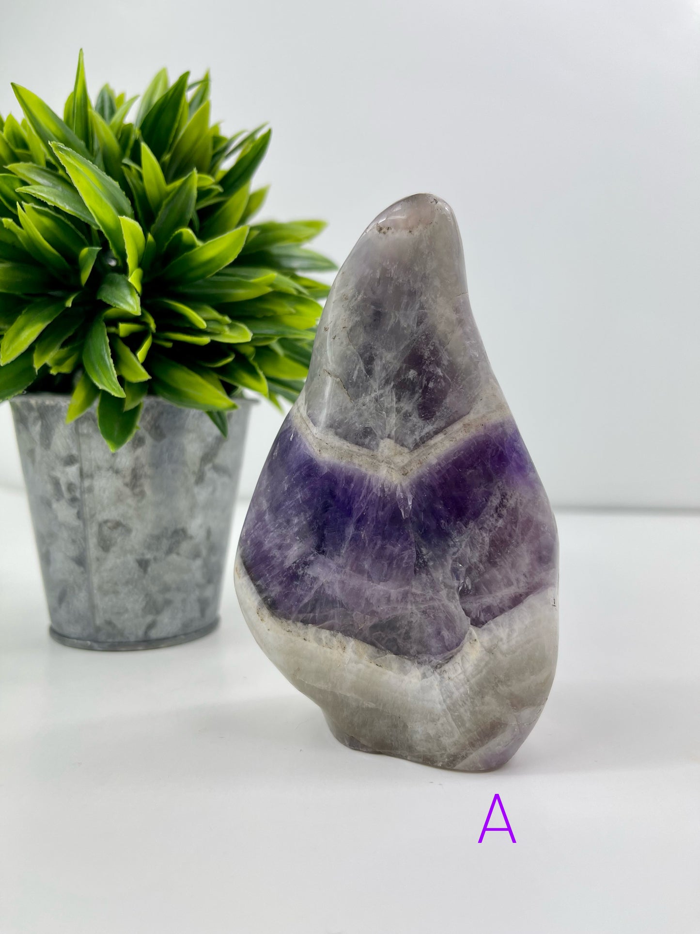 Chevron Amethyst Freeform A