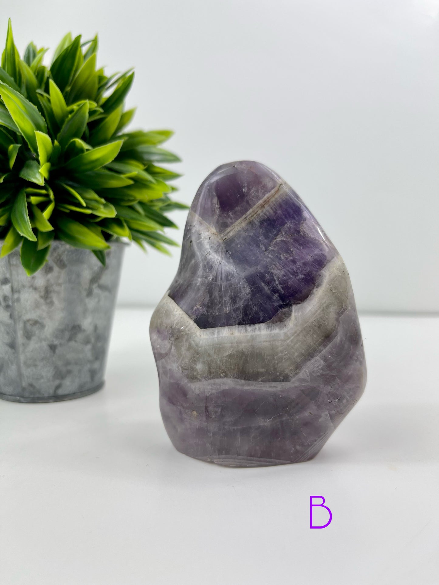 Chevron Amethyst Freeform B