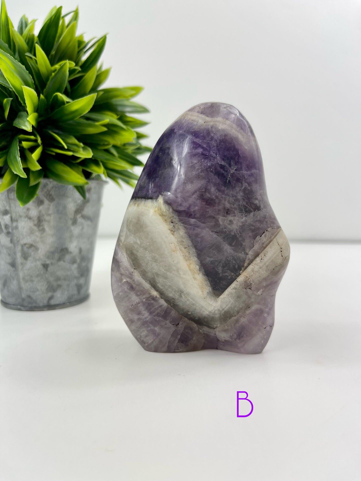 Chevron Amethyst Freeform B