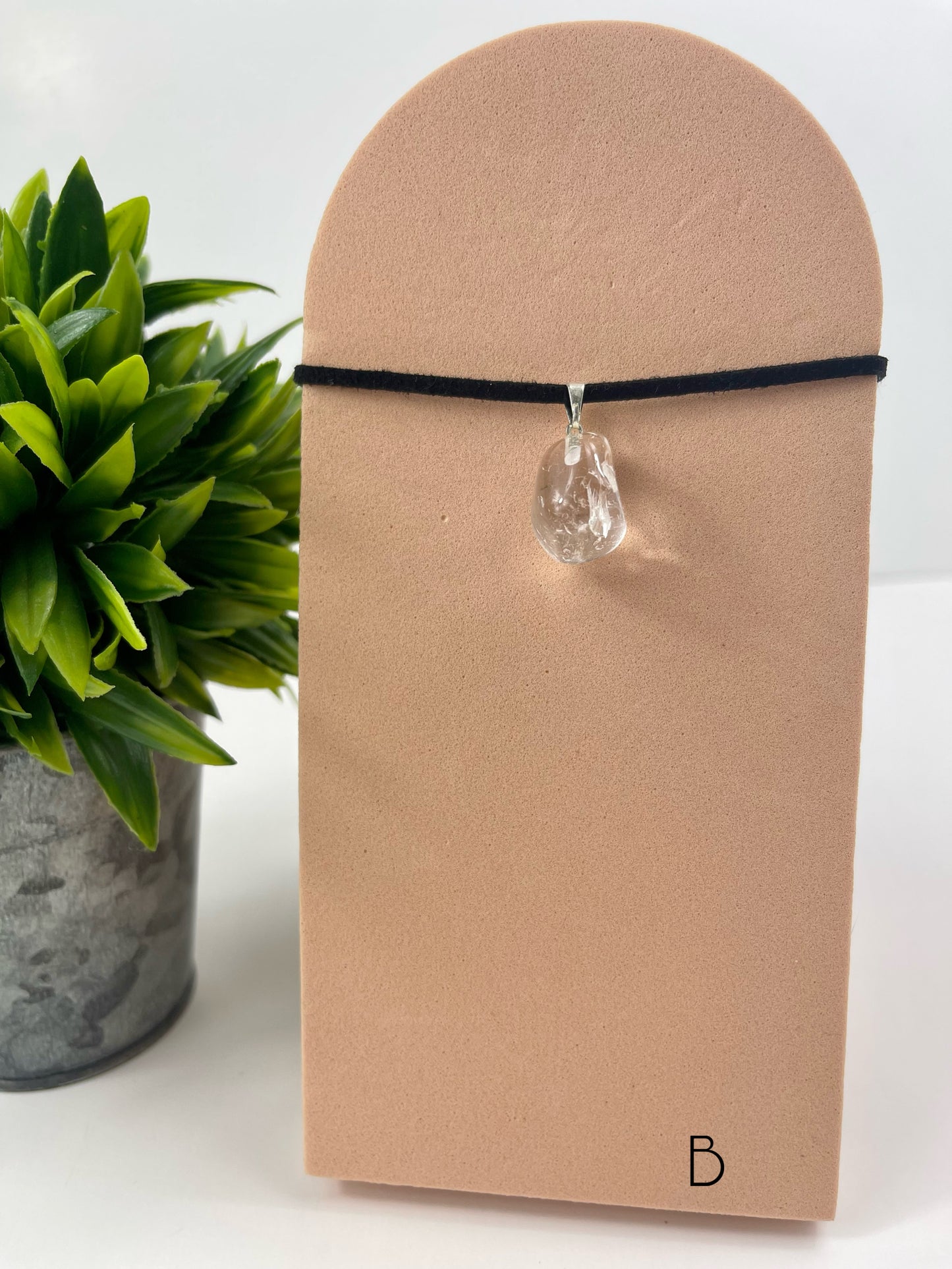 Clear Quartz Pendant B