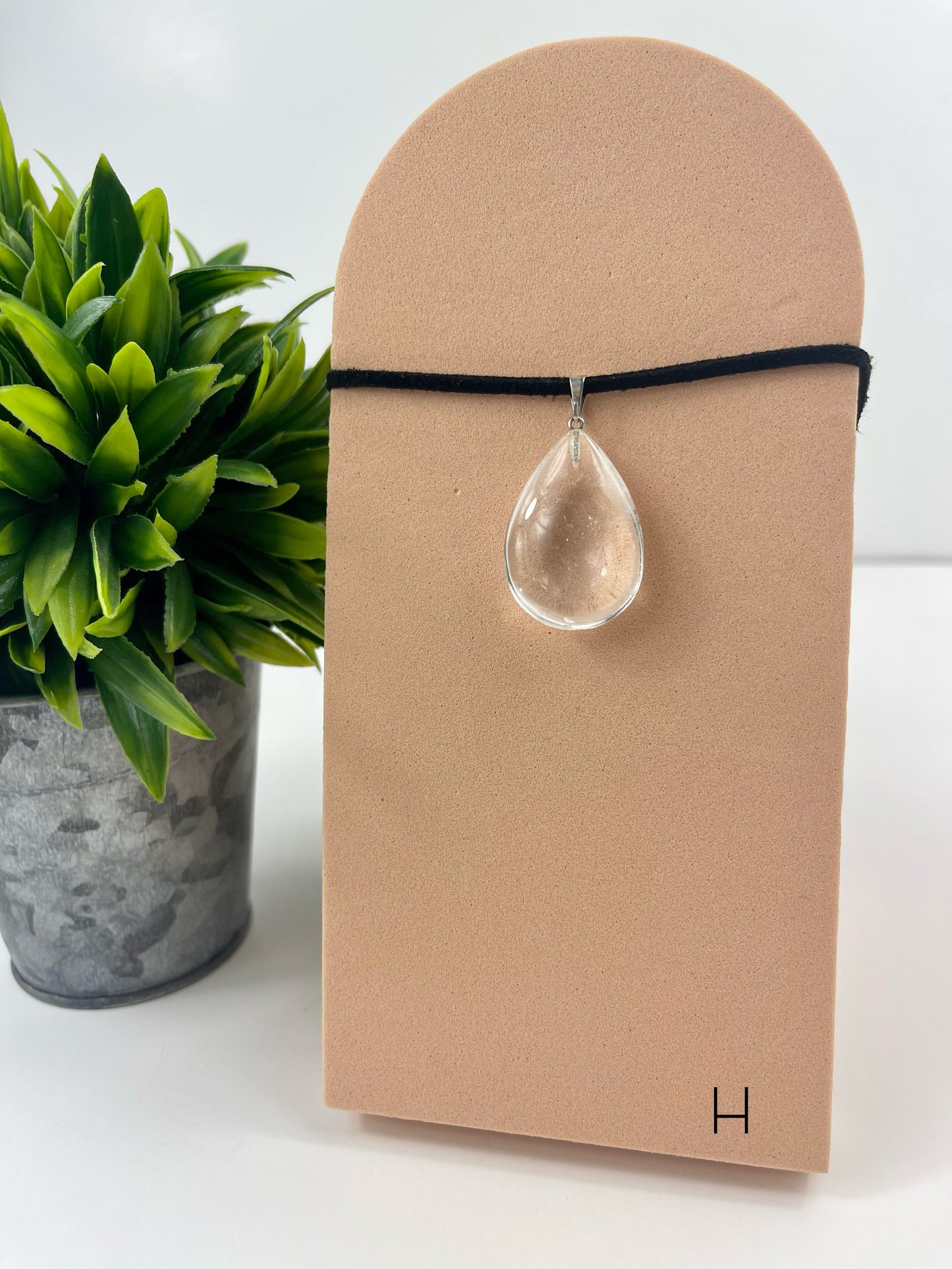 Clear Quartz Pendant H