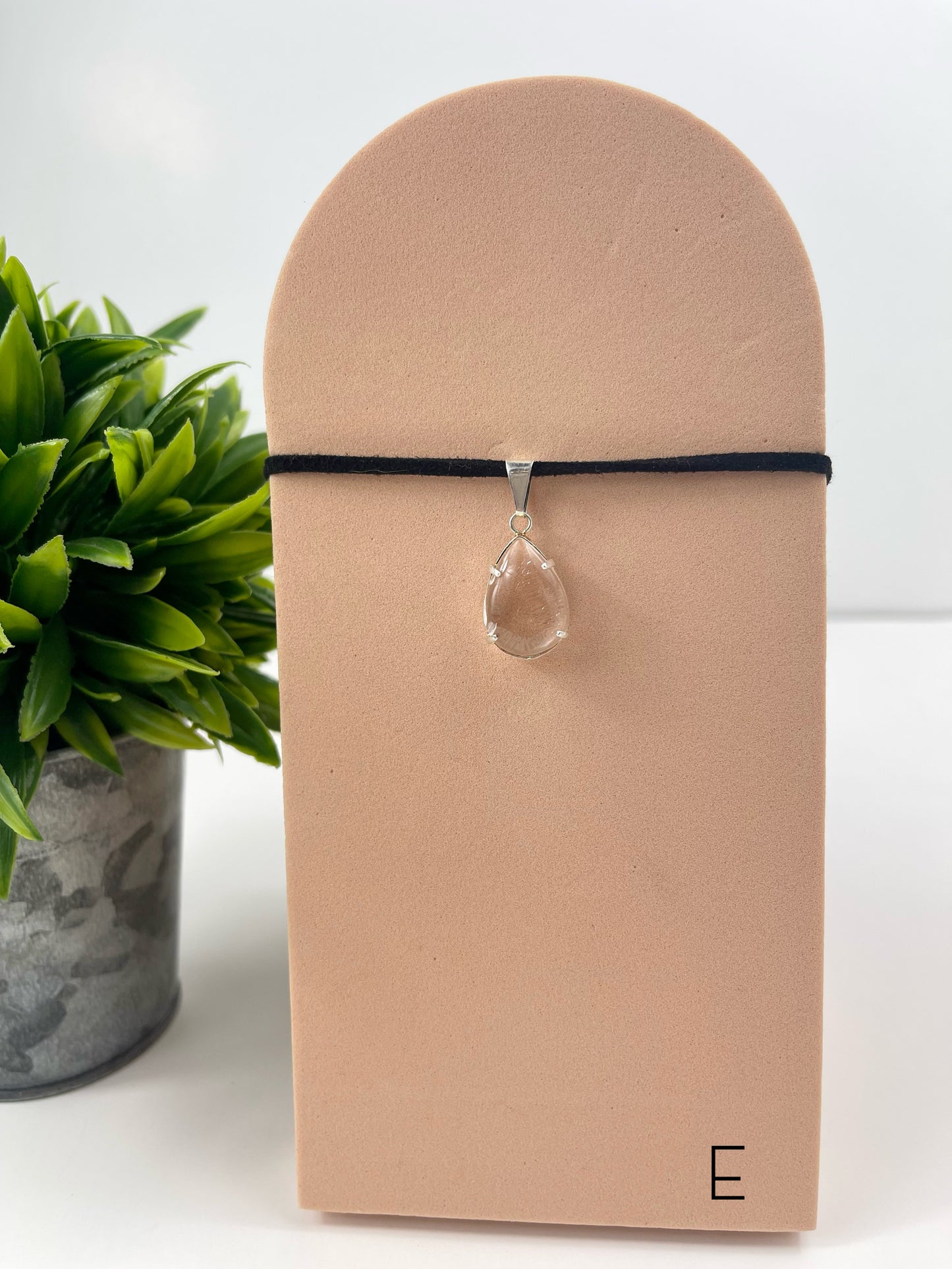 Clear Quartz Pendant E