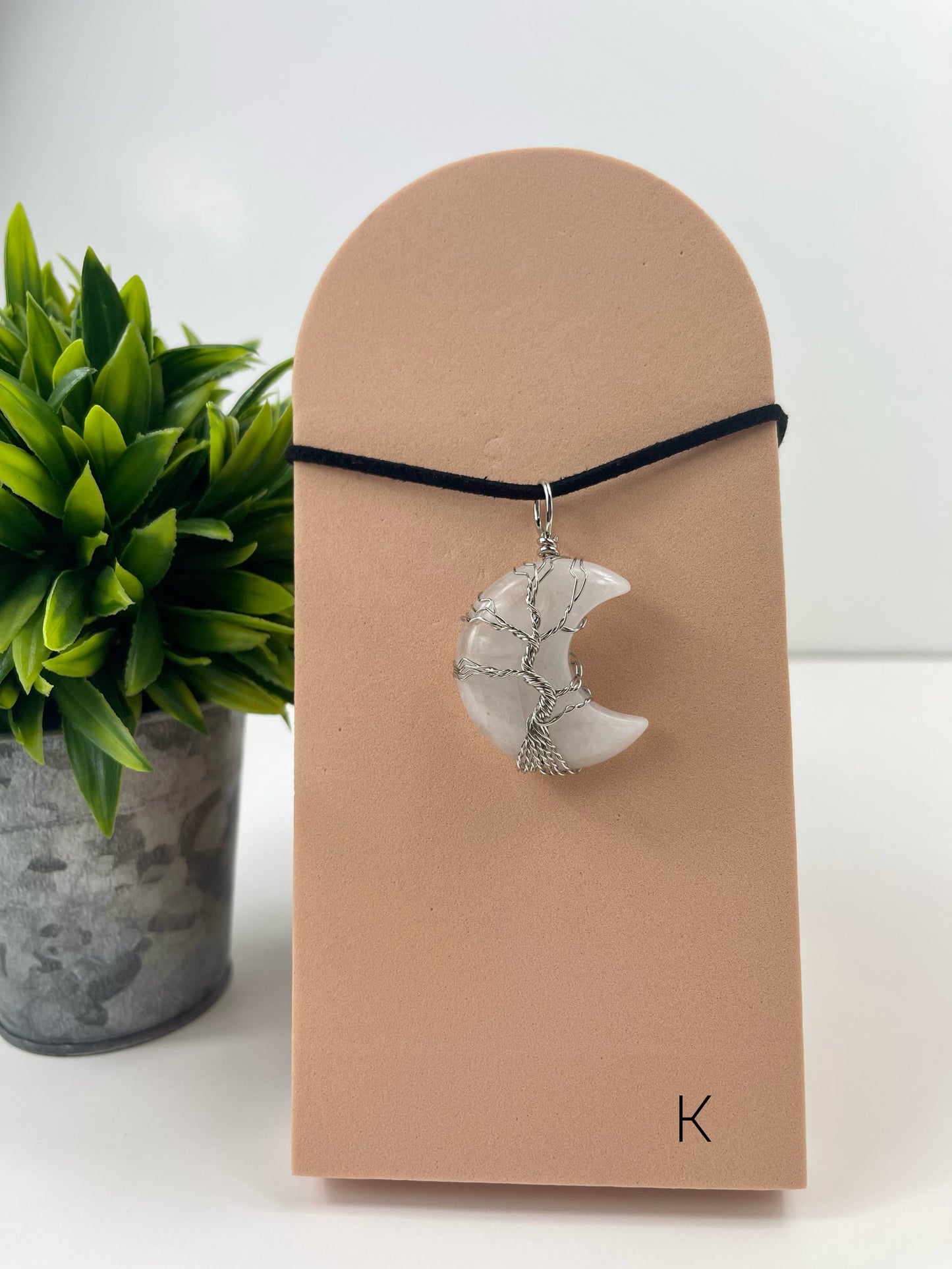 Clear Quartz Pendant K