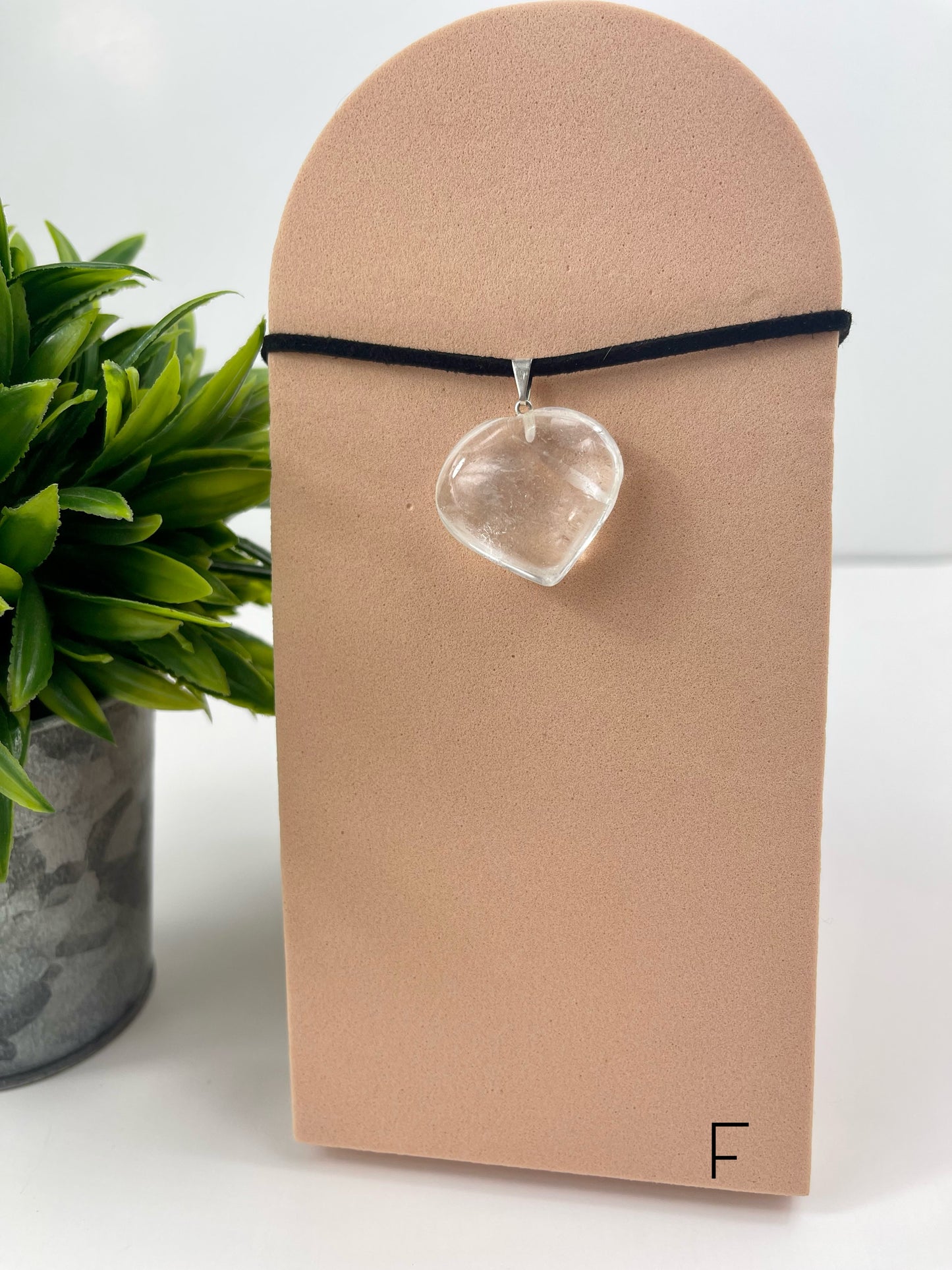 Clear Quartz Pendant F