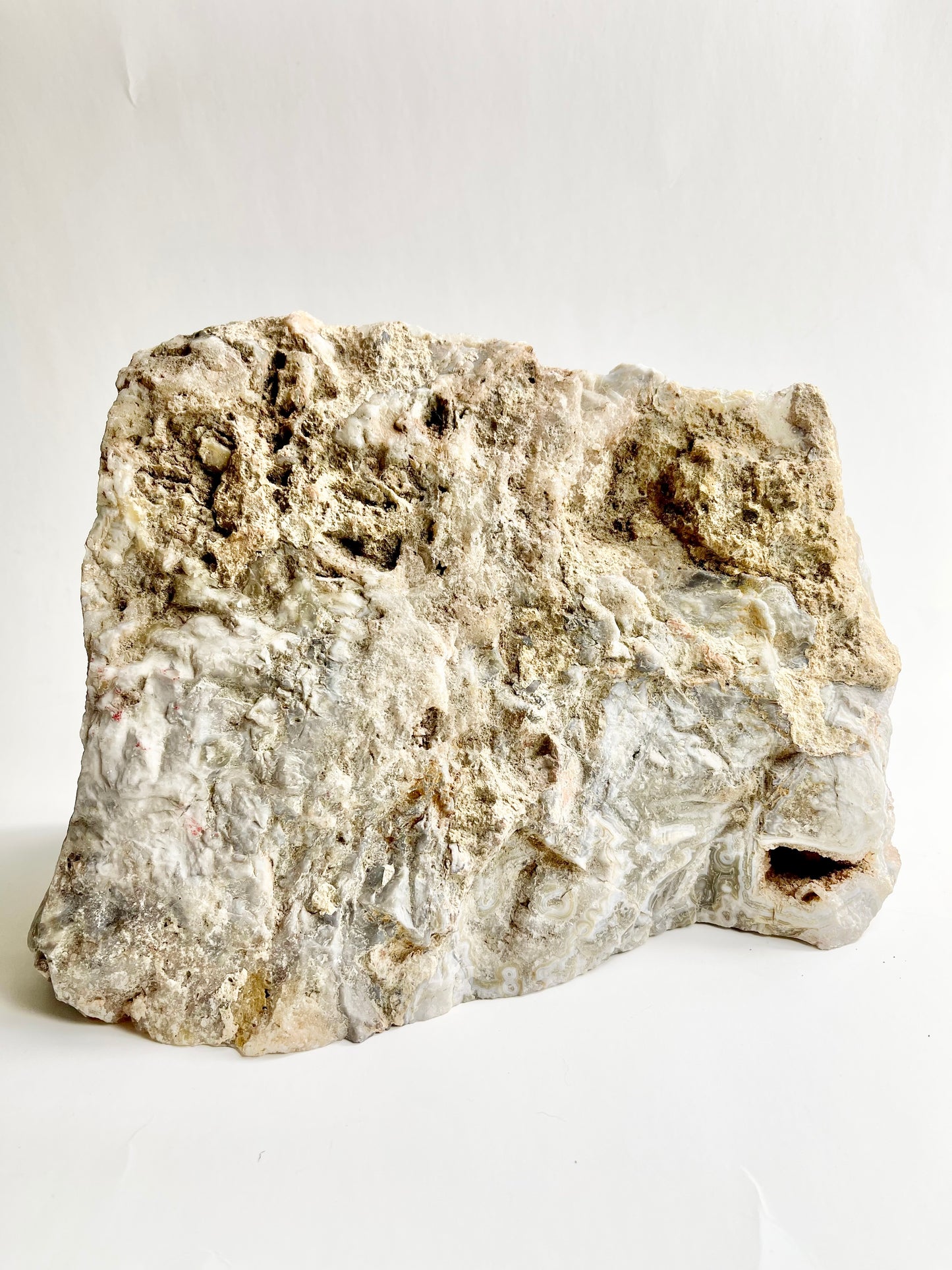 Crazy Lace Agate Raw Side