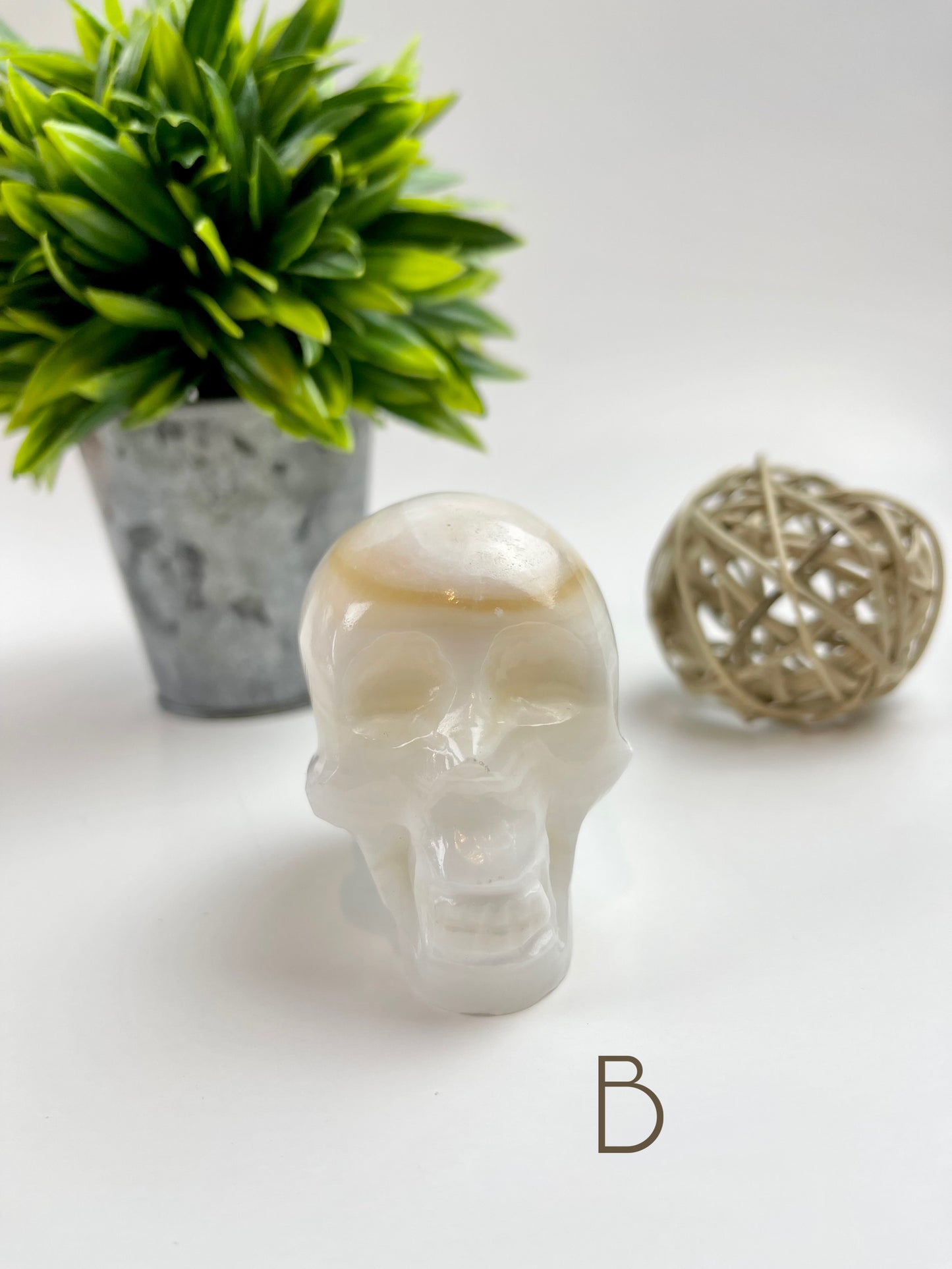 Aragonite Skull B