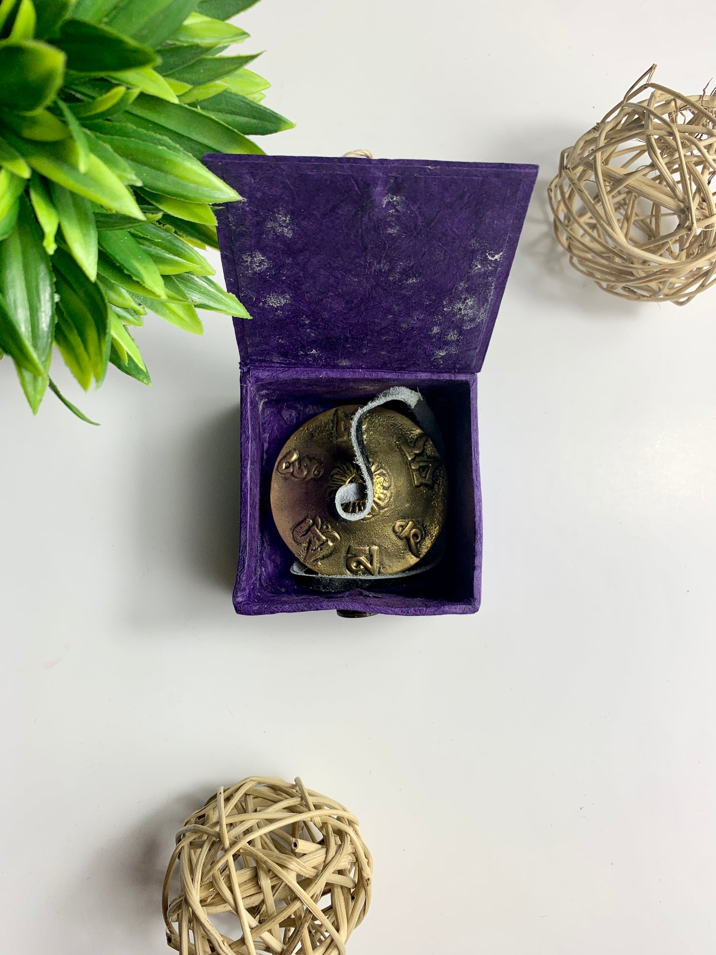 Tibetan Tingsha Purple