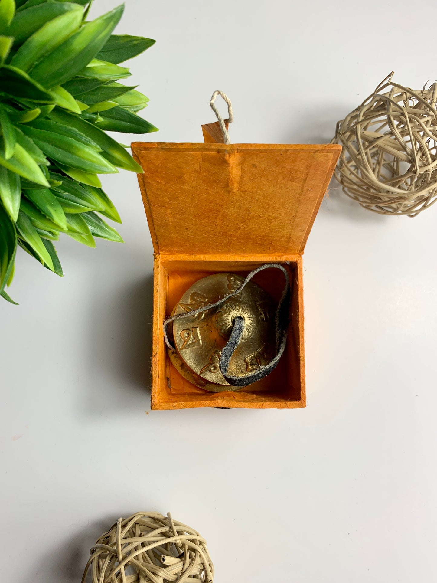 Tibetan Tingsha Orange
