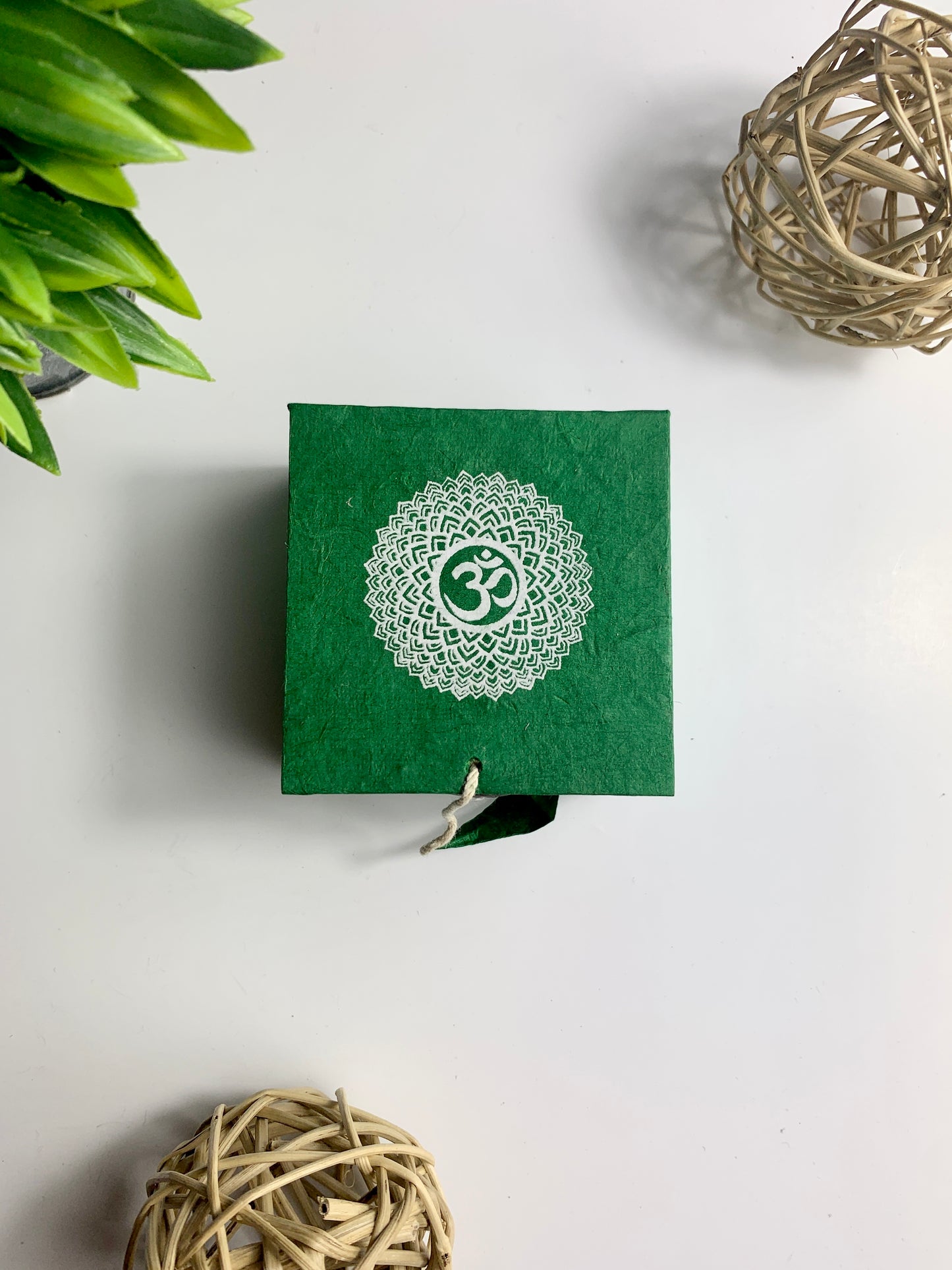 Tibetan Tingsha Green