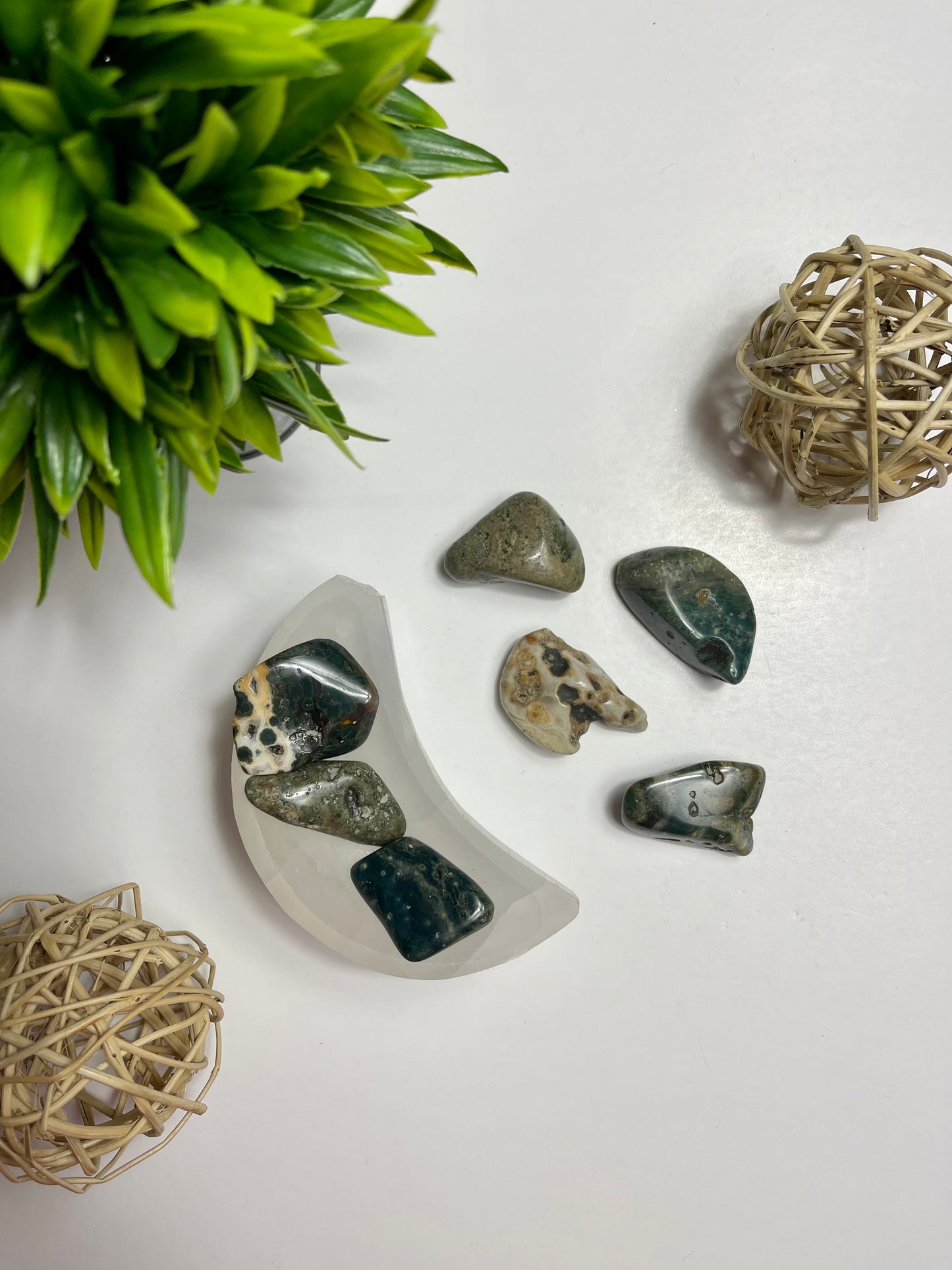 Ocean Jasper Tumbles - Canadian Crystal Queens