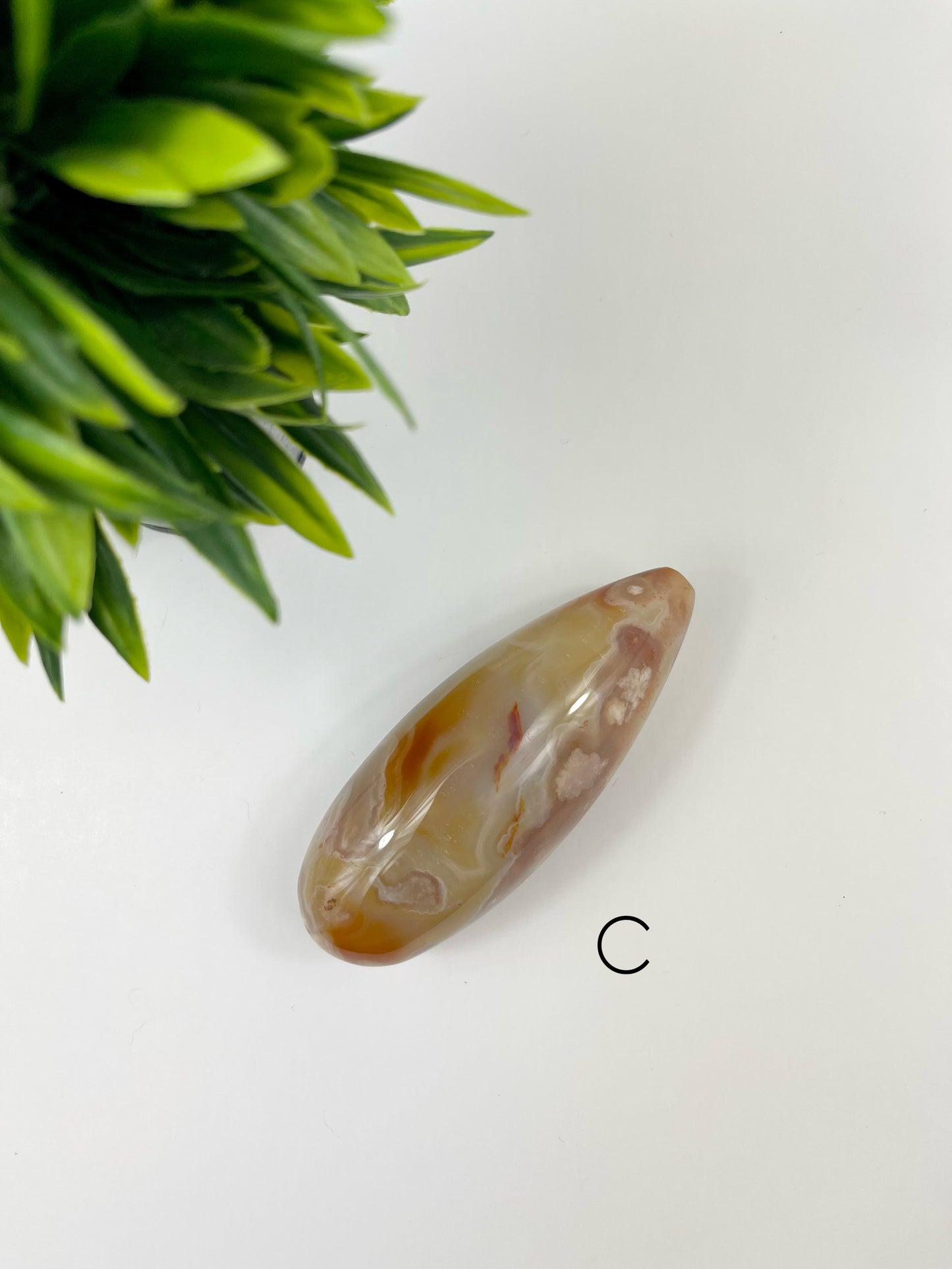 Flower Agate Massage Wand C