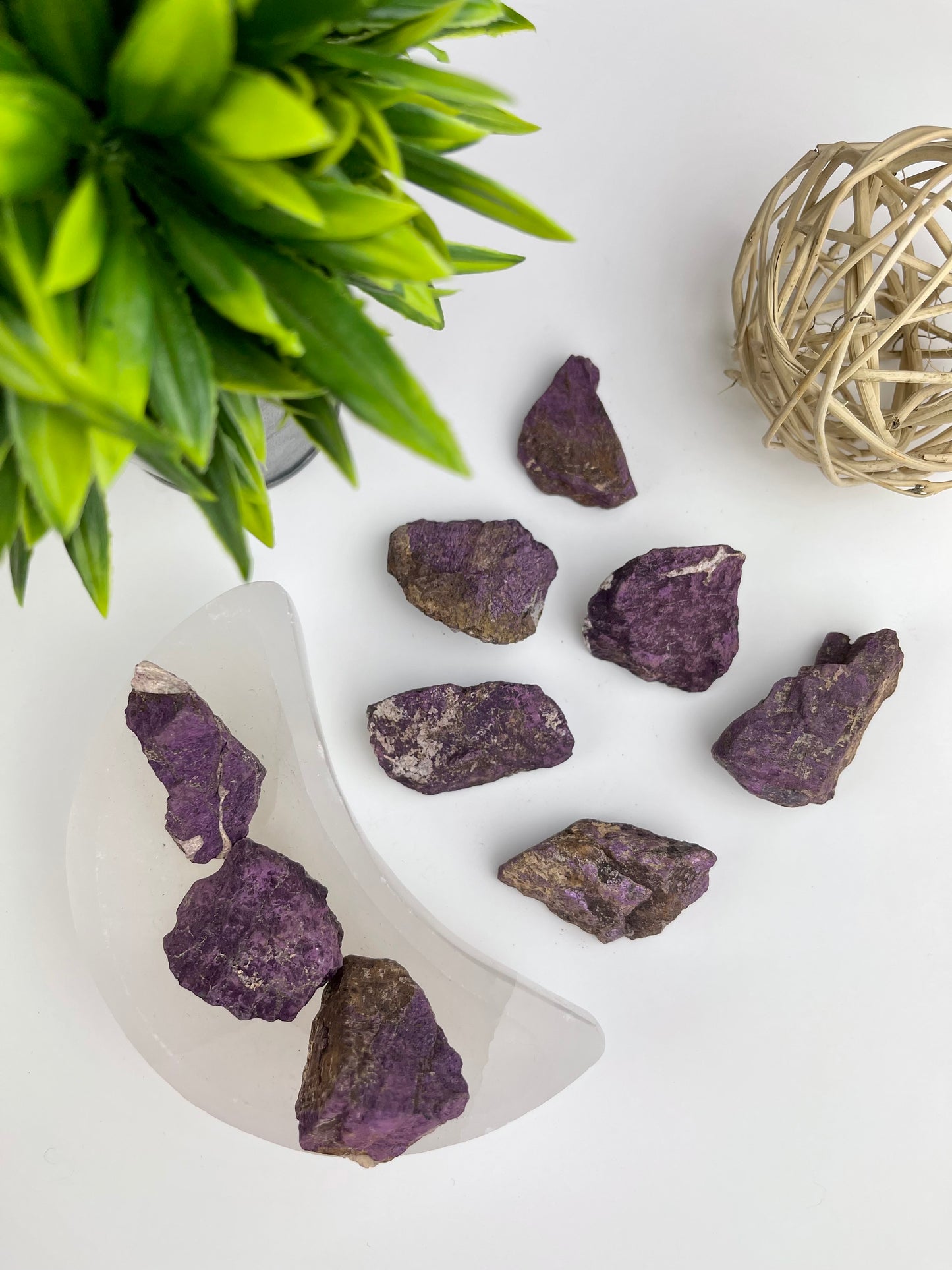 Purpurite Raw Pieces - Canadian Crystal Queens