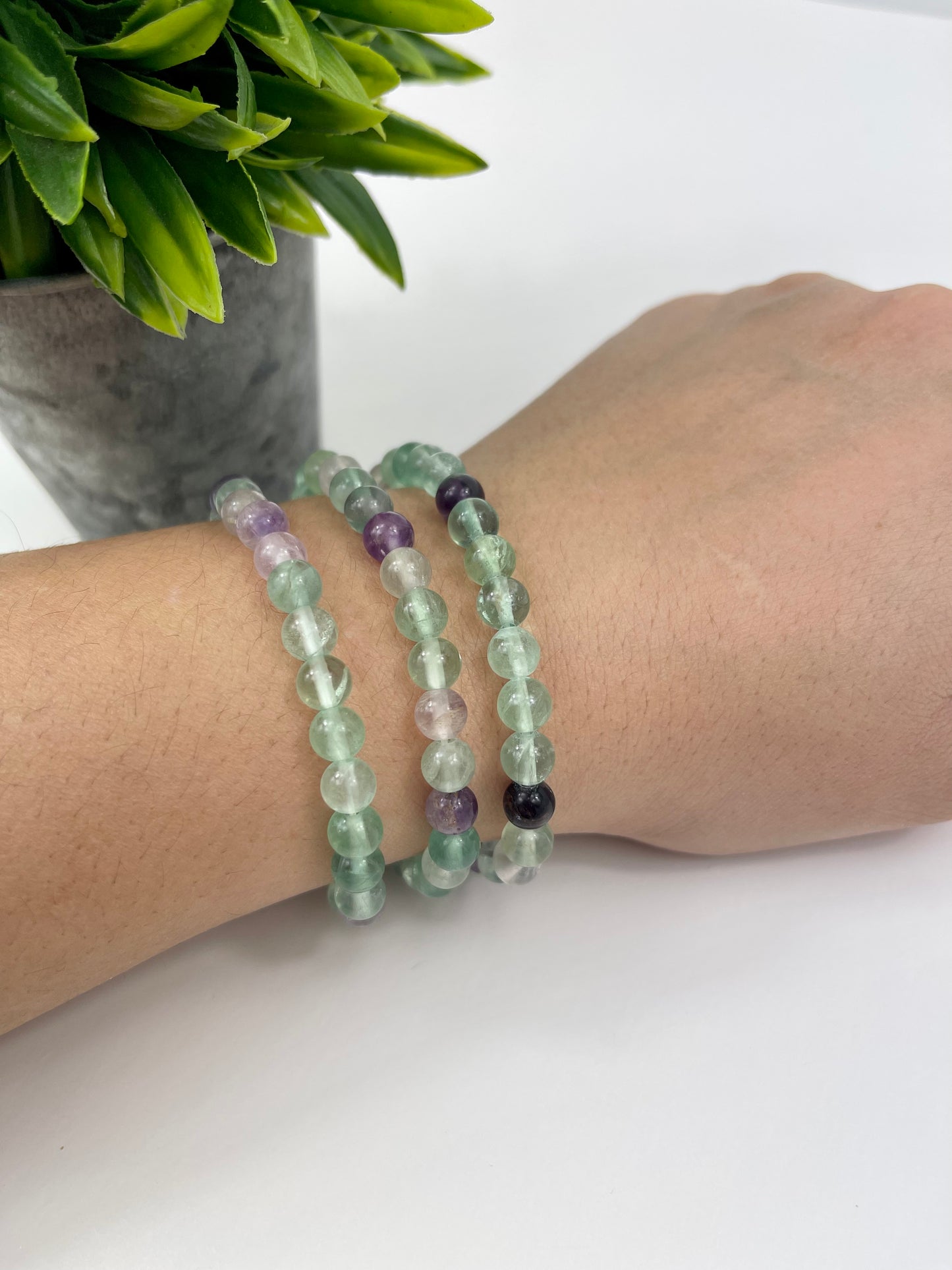 Fluorite 6mm Bracelets