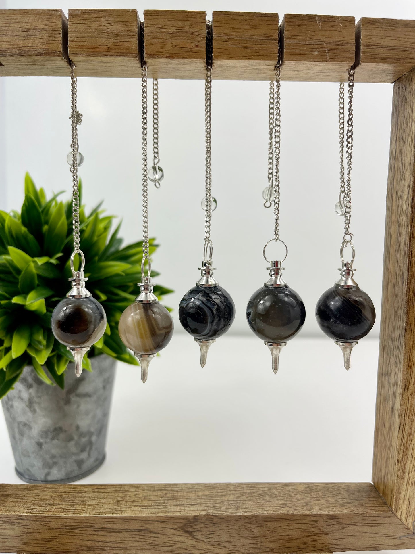 Black Onyx Pendulums